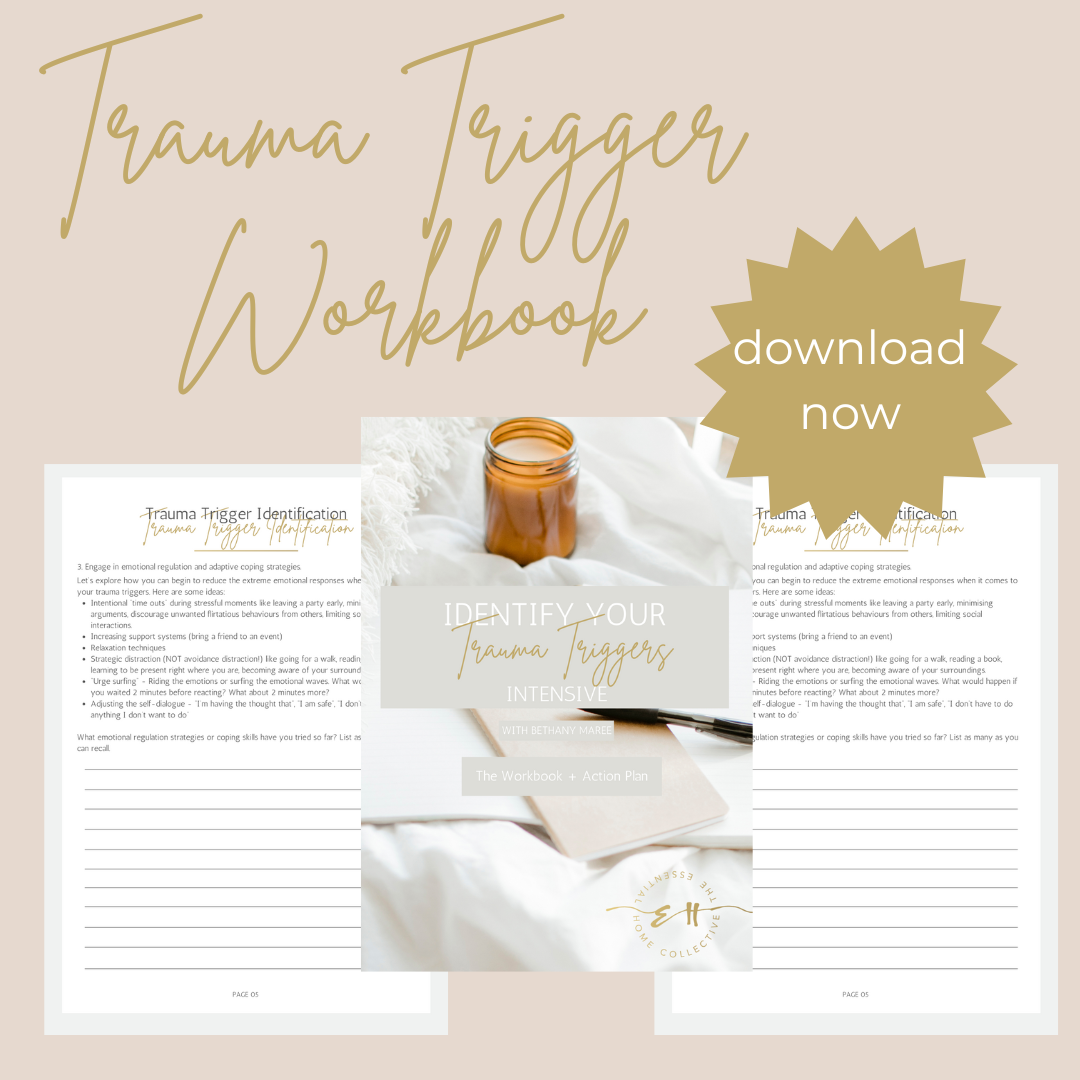 Trauma Trigger Workbook — The Essential Home Collective