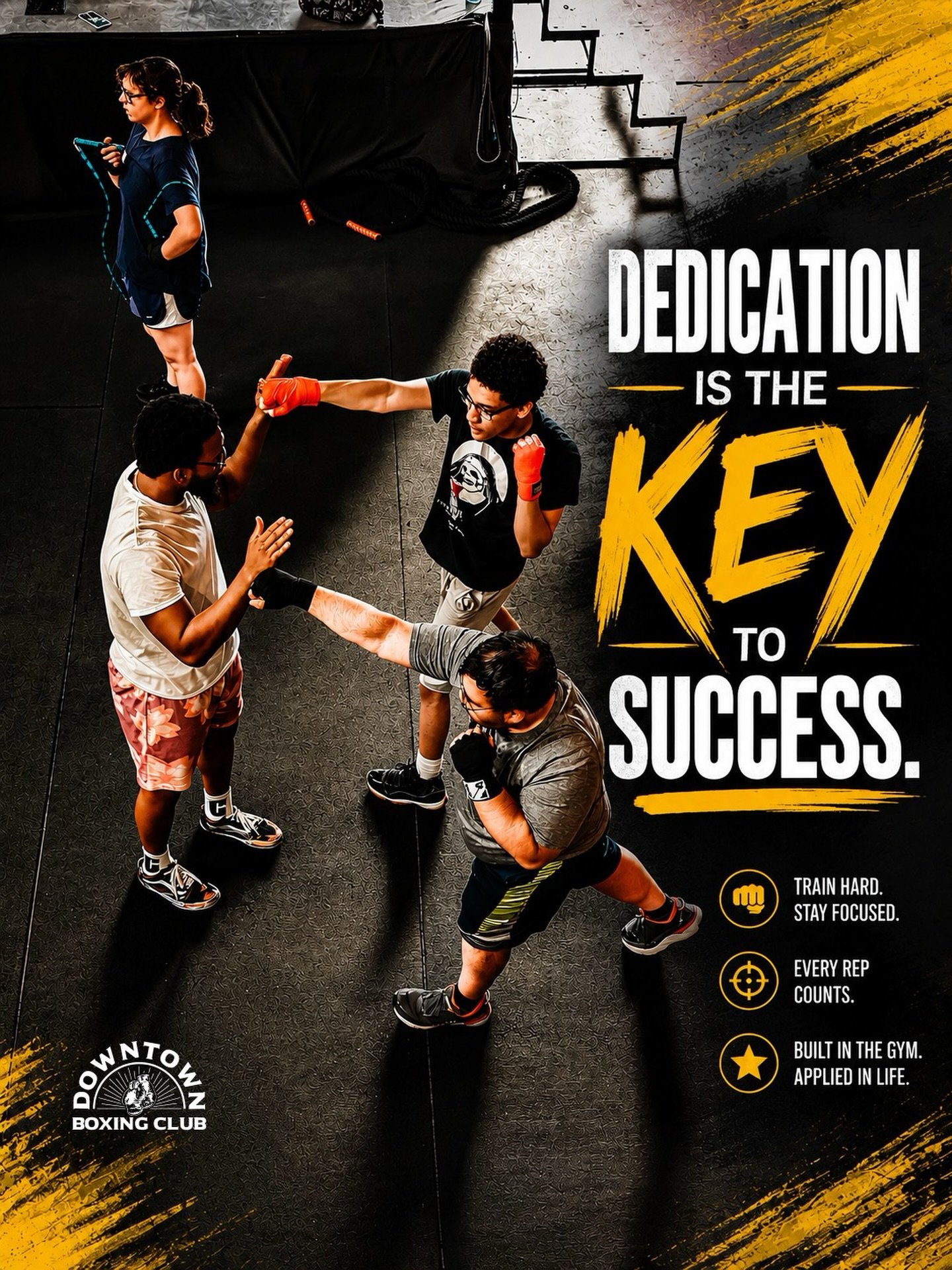 No shortcuts. No excuses. Just work. 🥊🔥

At DownTown Boxing Club, every round pushes you further&mdash;whether you&rsquo;re here to learn boxing, get in shape, or level up your discipline. This is where strength is built, confidence grows, and limi