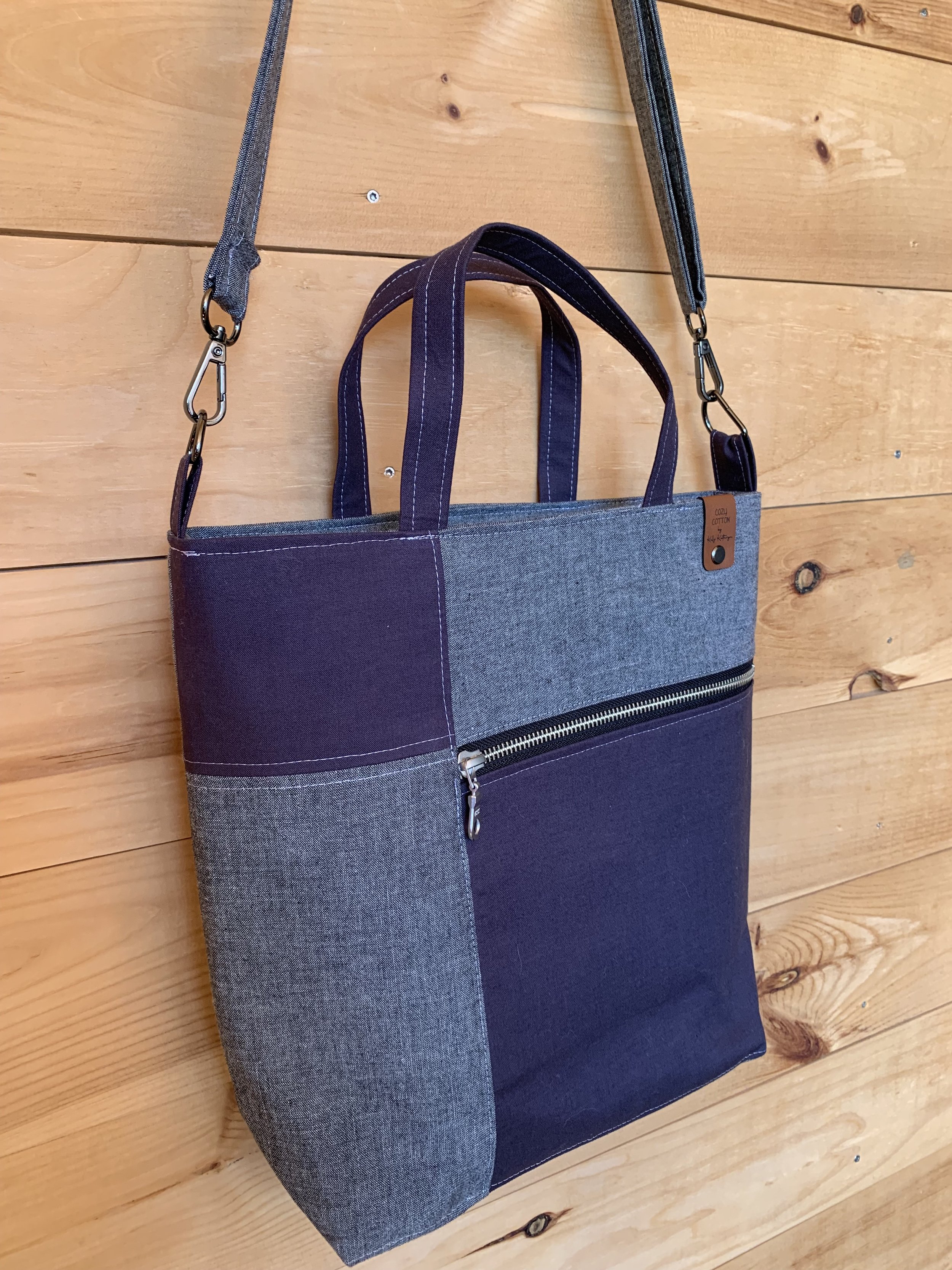 Open Book Crossbody Bag
