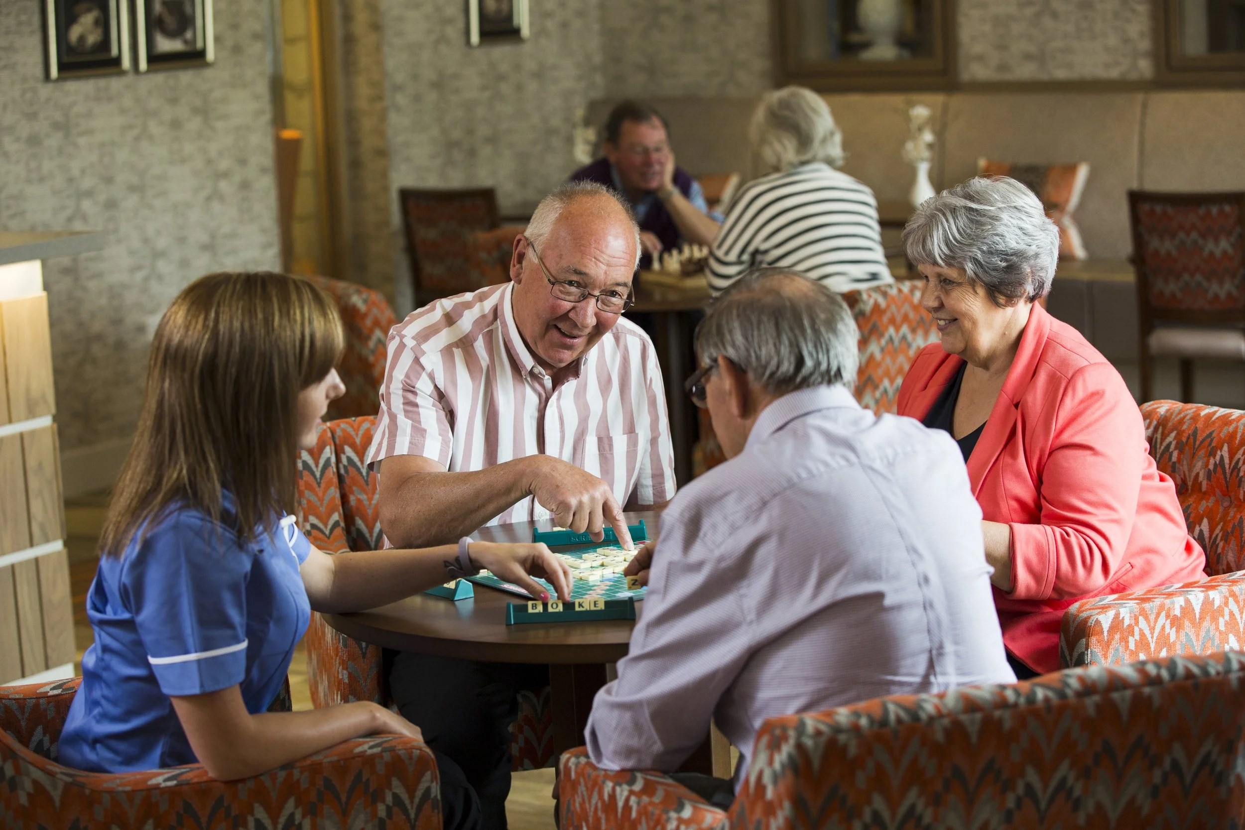 Socialising residents for residential carehome Oxfordshire