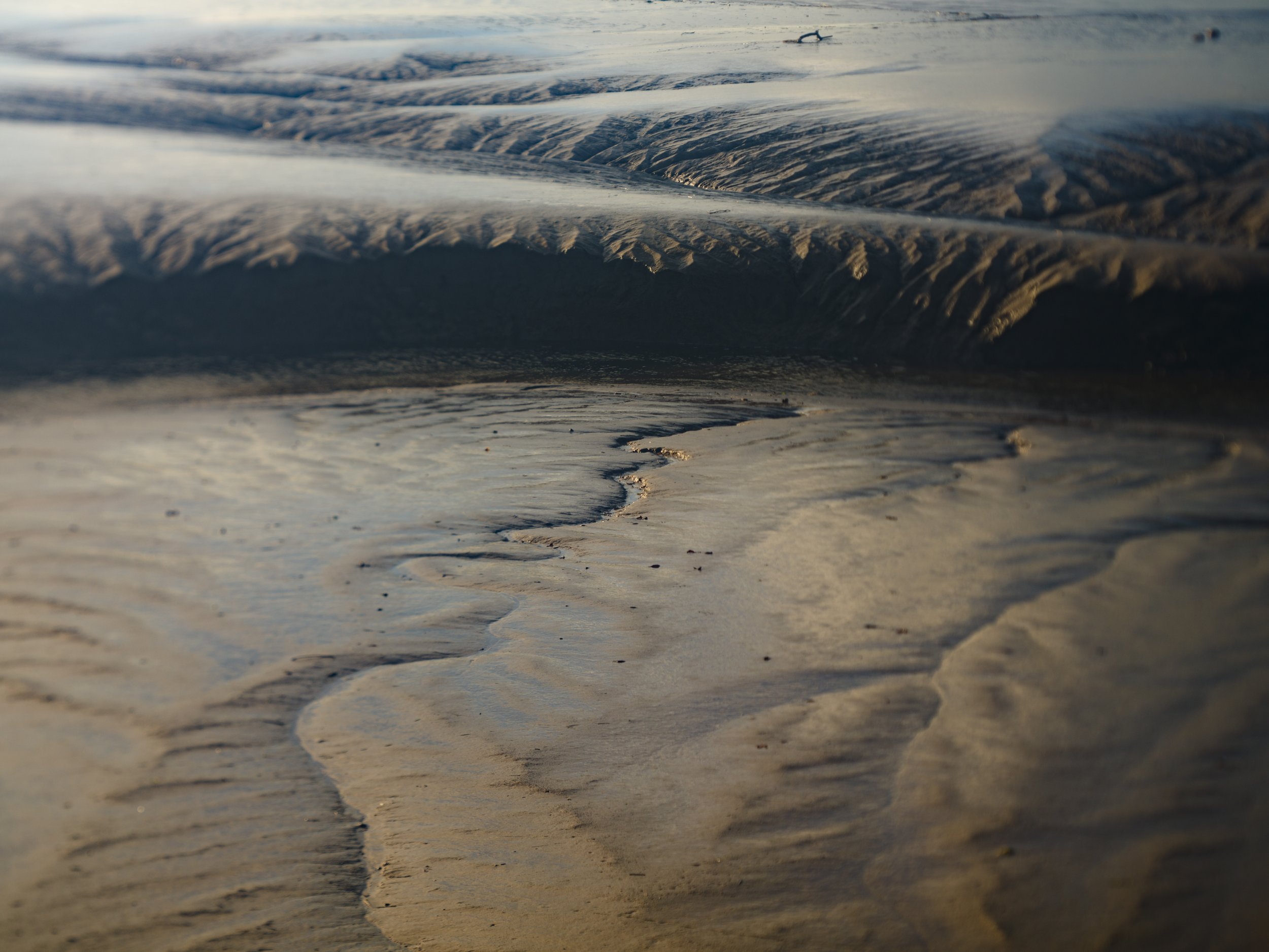 Sandbank. The Noose. River Severn. By photographer CAMINADA.