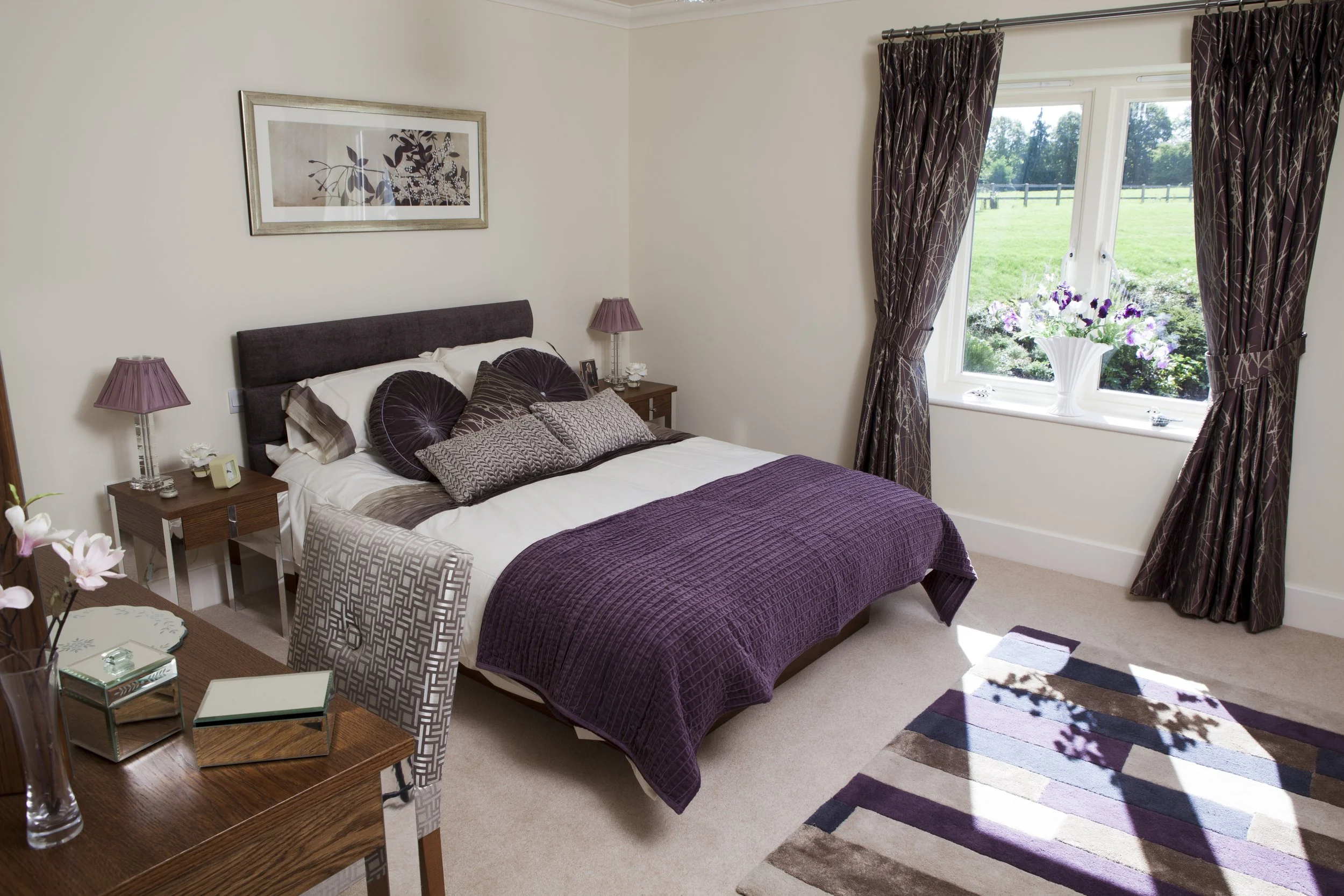 Luxury bedroom for Richmond Letcombe