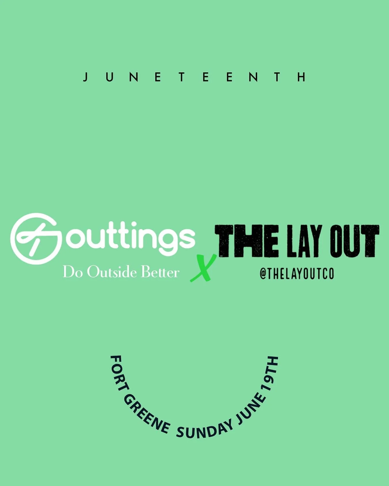 We are excited to see The Lay Out @thelayoutco back in Fort Greene Park for their annual Juneteenth celebration! 🖤🖤🖤
Subscribe to our newsletter to receive a special friends and family rate off packages :)
As always these events are free to attend