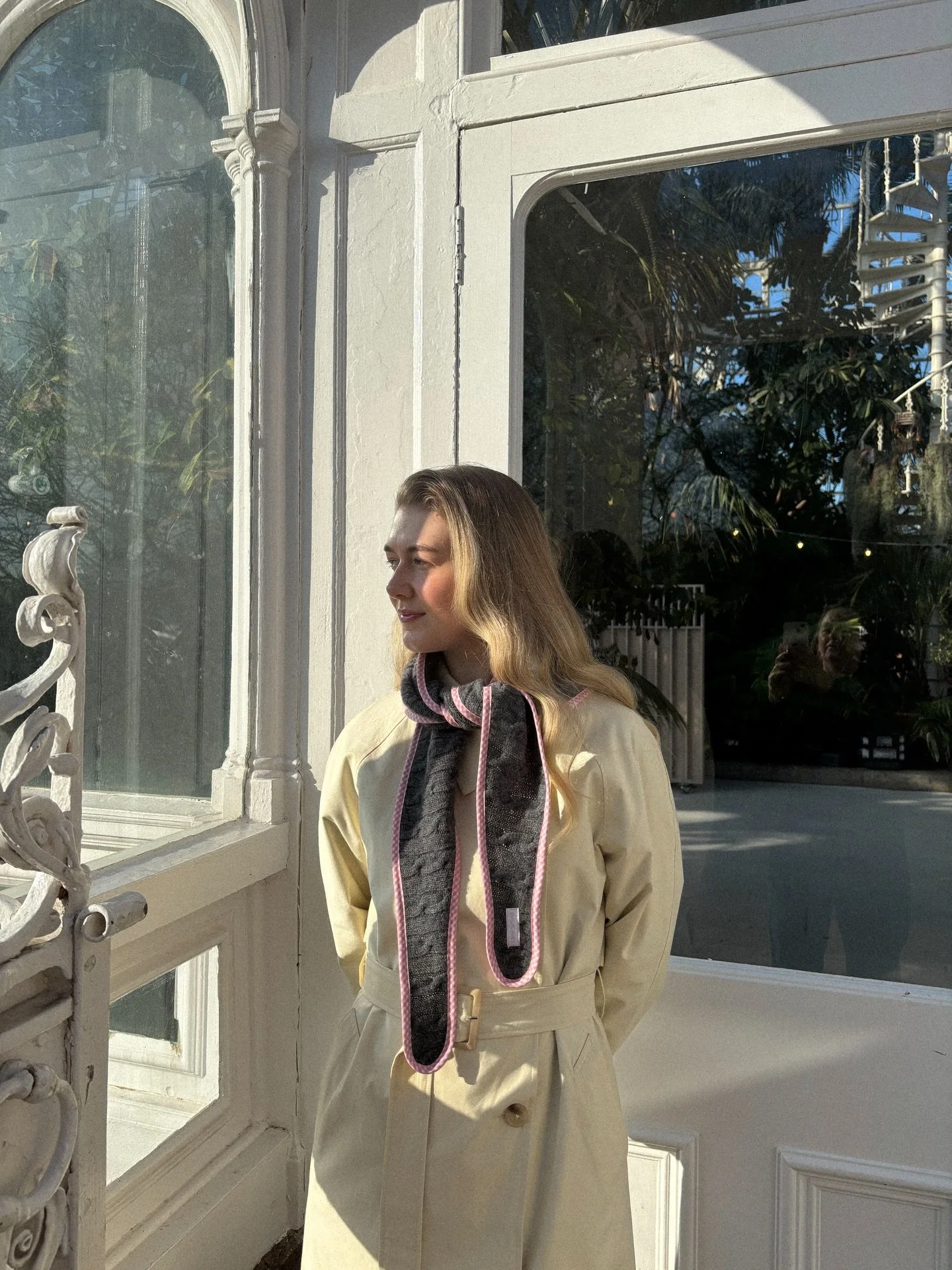 Safe to say I&rsquo;m not enjoying being cold 🥶 what happened to the gorgeous spring sun?? Thankfully my Alexa Scarf is keeping me warm until it reappears 💞 wear it around your neck or like a head scarf x

Available in a variety of colours and made