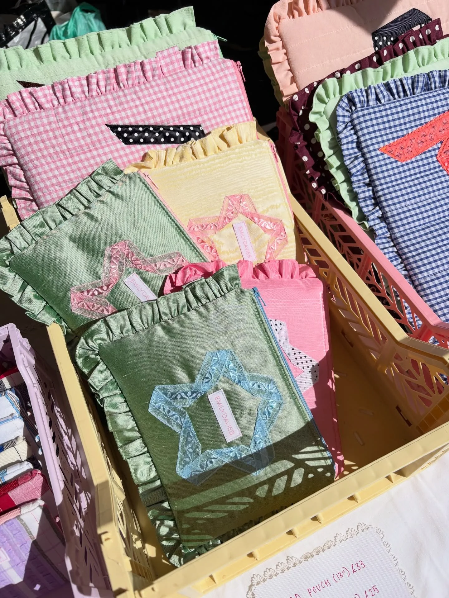 What a gorgeous Saturday on Lark Lane in the sun 💛💛💛 thank you to everyone who popped by! See you next month xx 

P.s all new pouches online next week! Date tbc💞