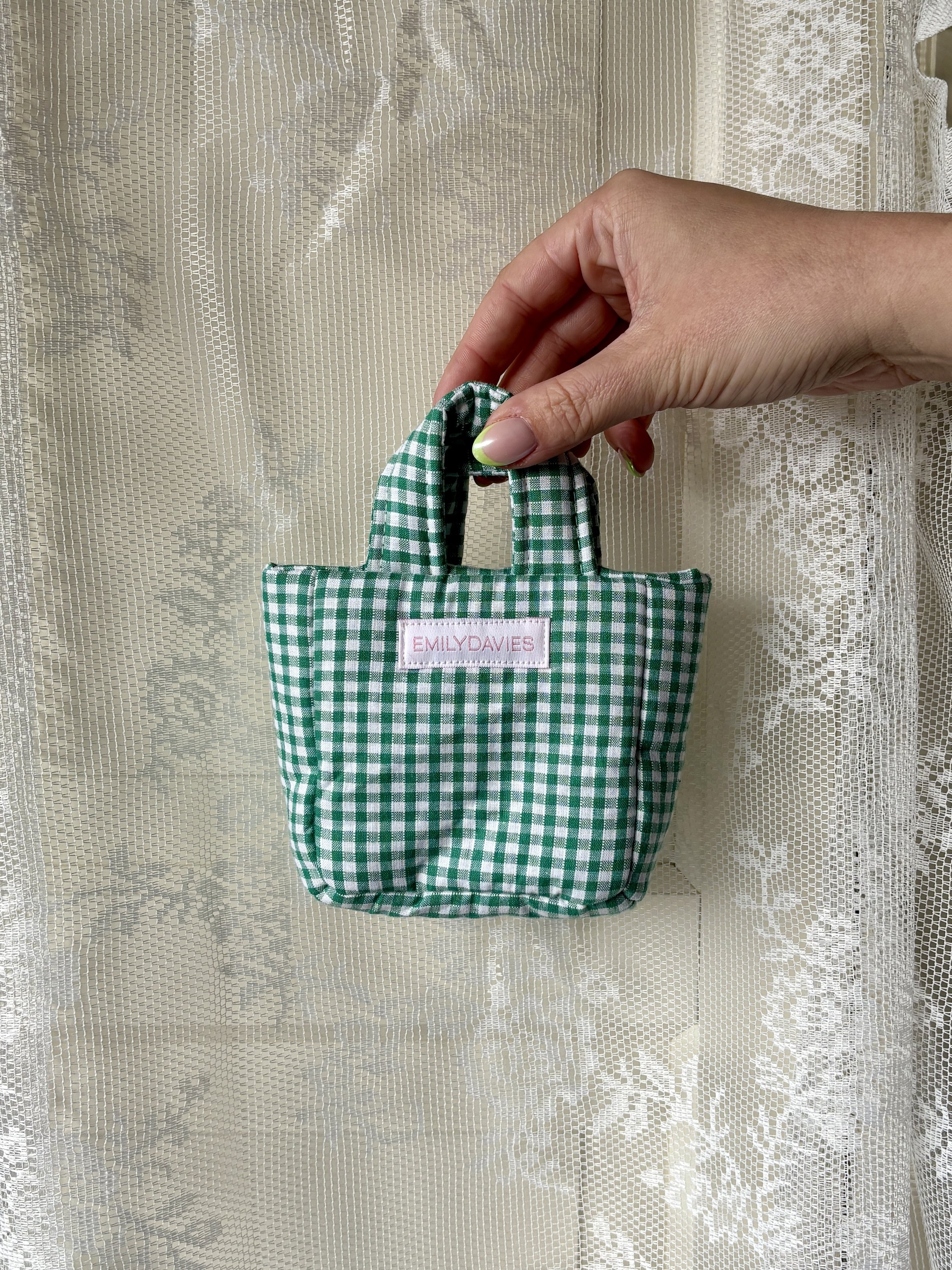 Verde Tiny Puffy Bag