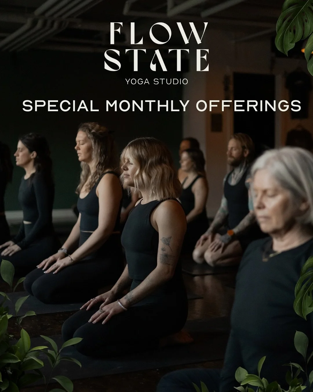 New monthly offerings for fall and winter 🍂

Whether you&rsquo;re looking to expand your mind, deepen your understanding of the physical practice or just zen out, our special monthly offerings have a lil something for everyone. 

Upcoming:

Septembe