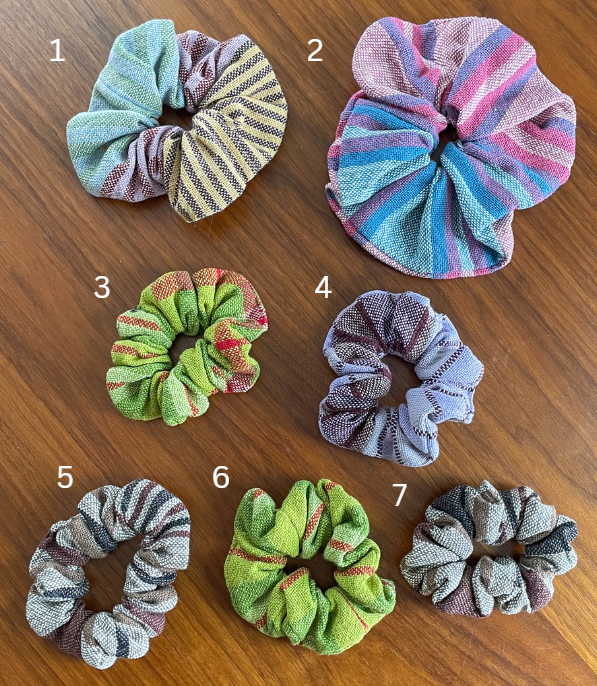 One-of-a-kind Scrunchies