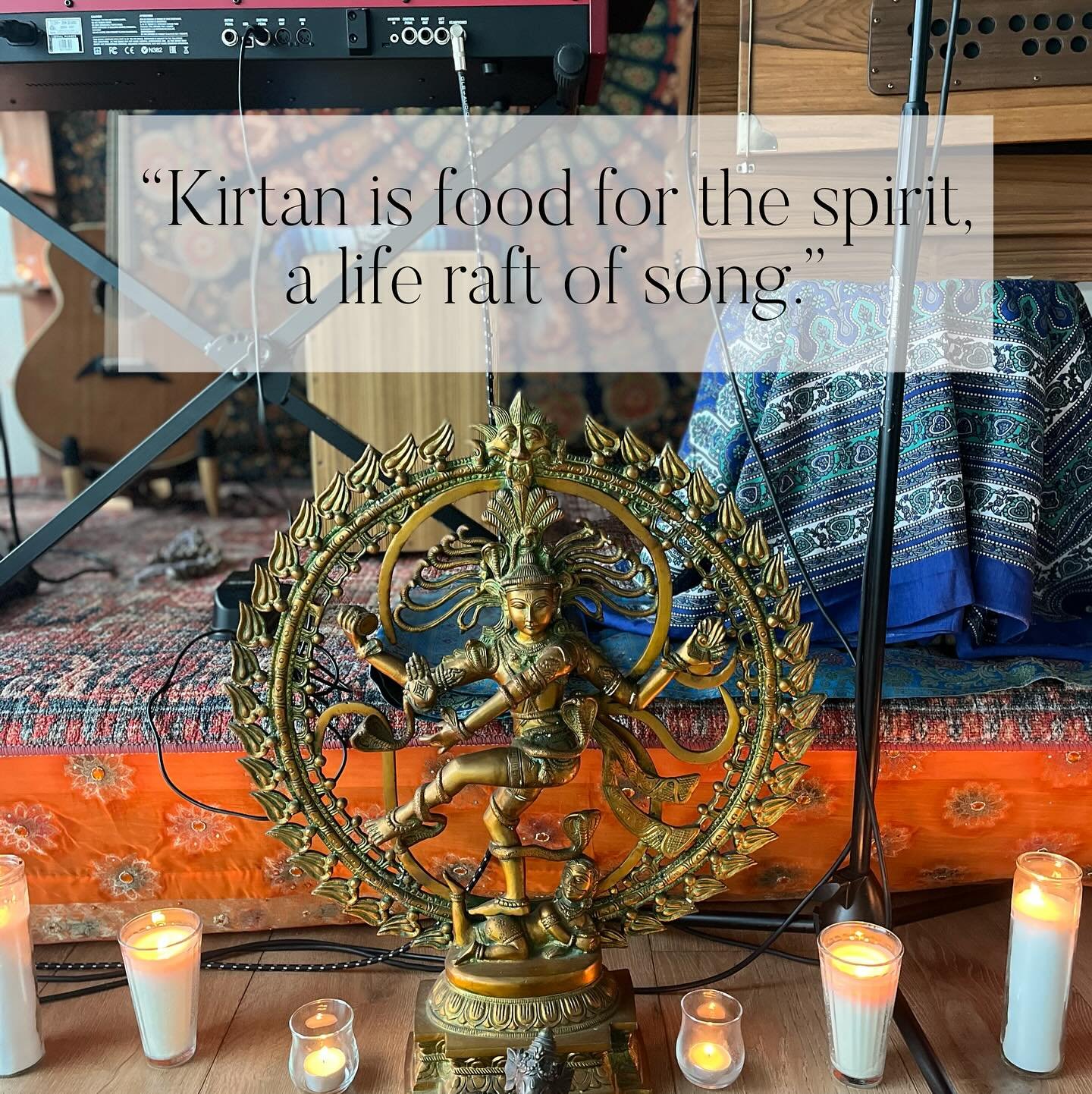 If you haven&rsquo;t experienced the magic of Kirtan, we invite you to join us tomorrow night! Ana McCabe and Paloma Estevez will be guiding us through call and response chanting; a beautiful way to connect to the divine with you. We still have some 