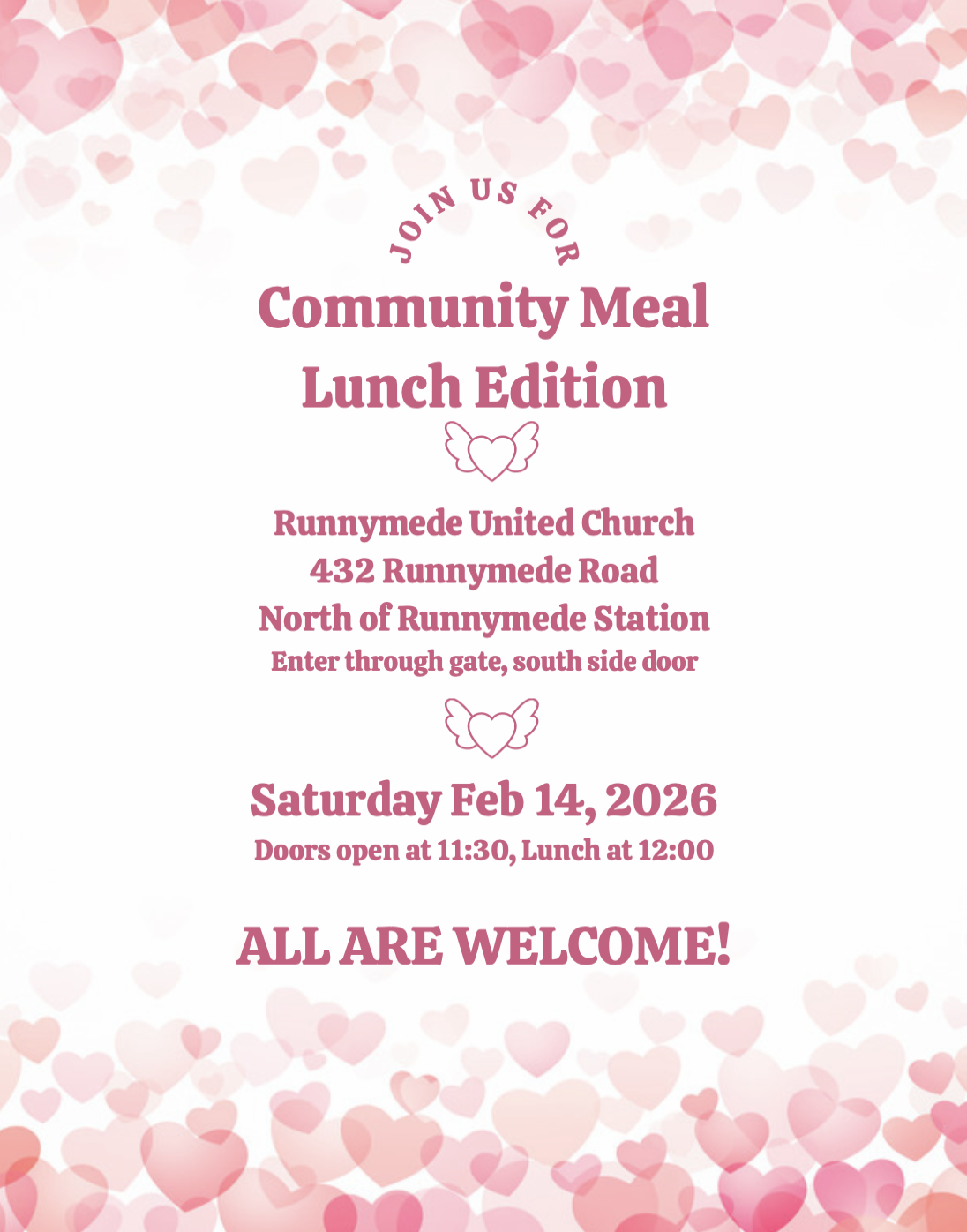 Community Meal - Lunch Edition