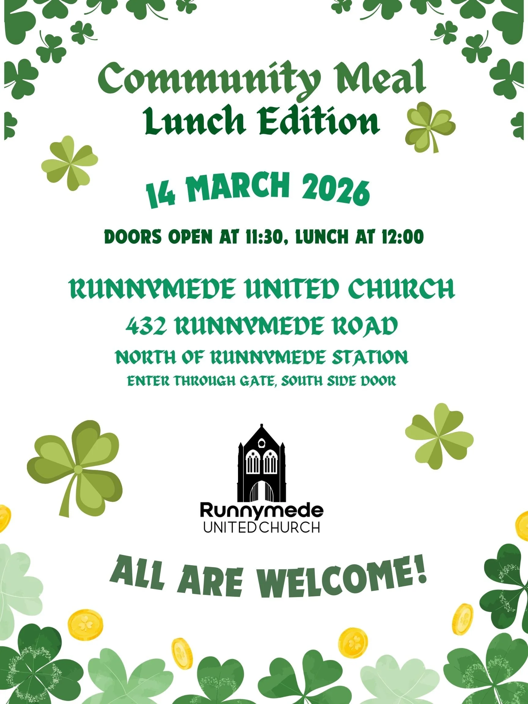 Community Meal – Lunch Edition