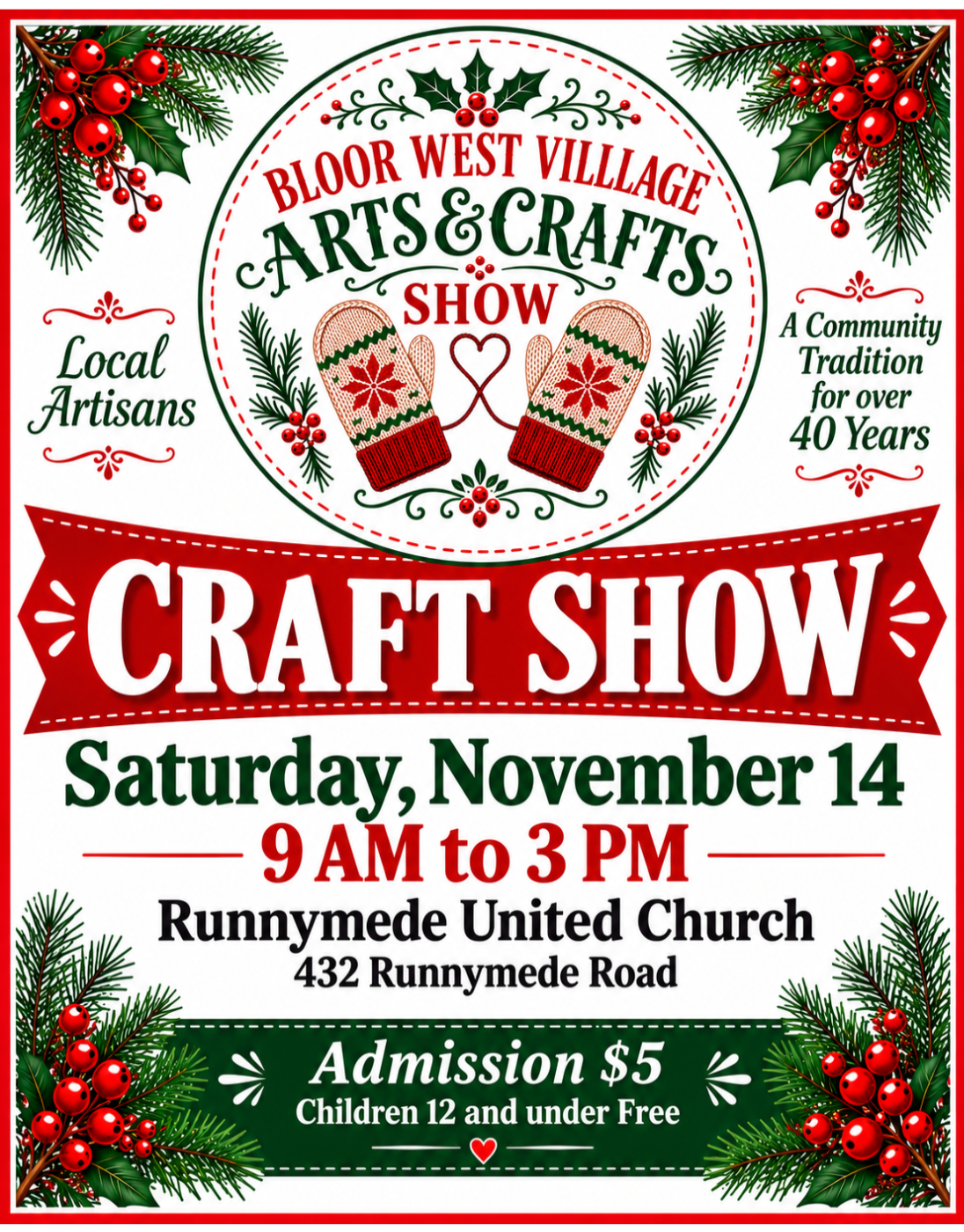 43rd Bloor West Village Arts and Crafts Show