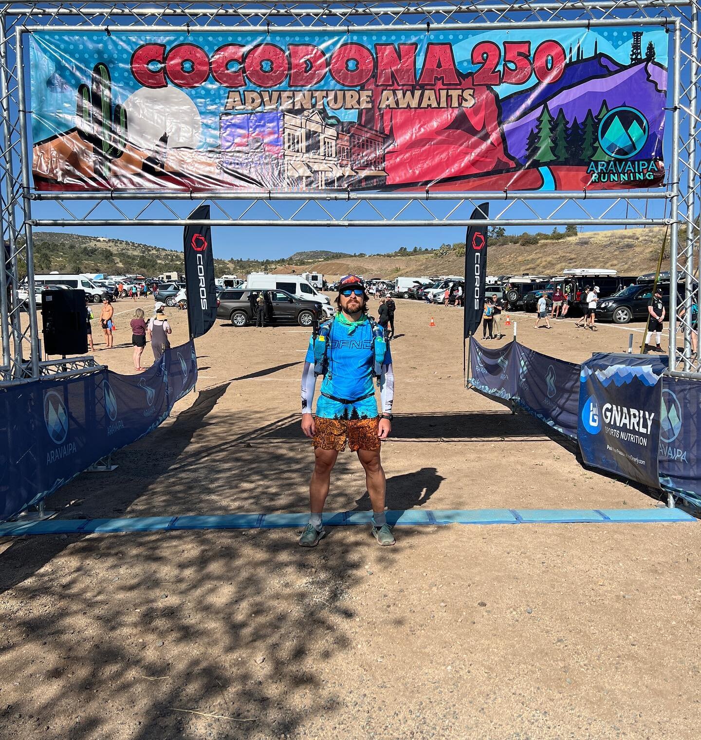 The Journey begins! 🏜⛰🌵Follow along at cocodona.com/live 🏃🏻BIB 120! See you out there!