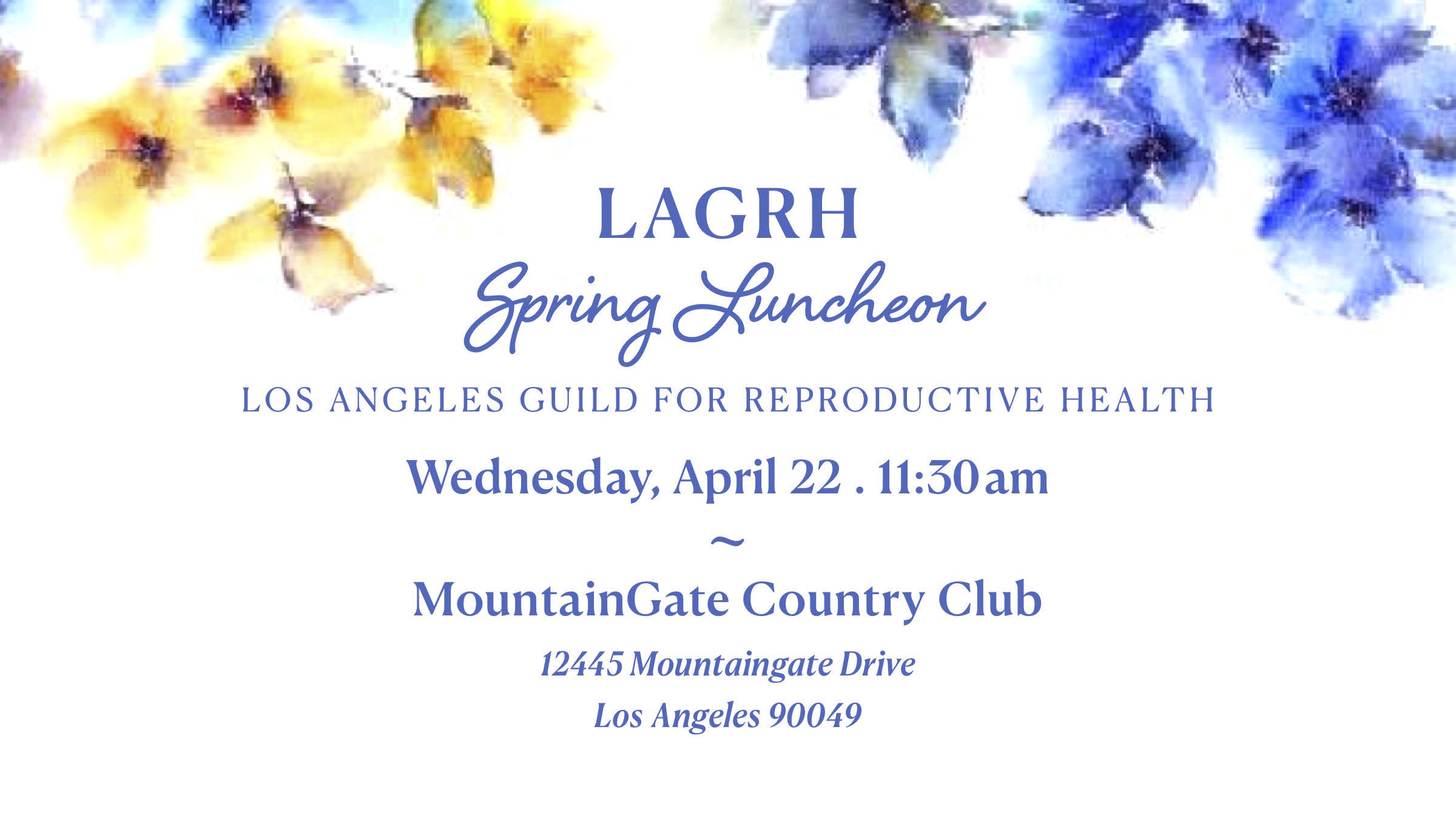 Spring Luncheon/Member Drive