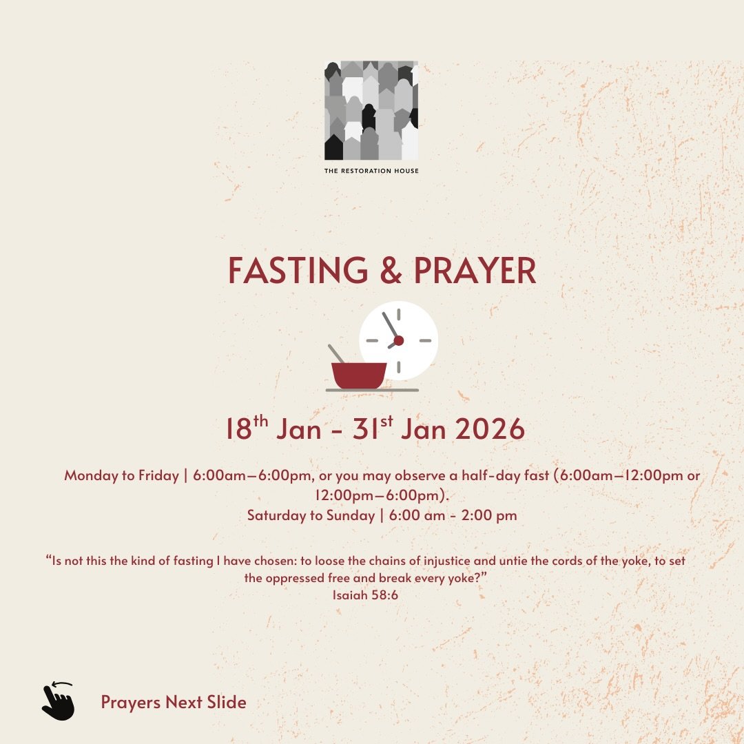 Prayer and declaration during our Restoration Fast. #prayers #declarations #operationrestoration