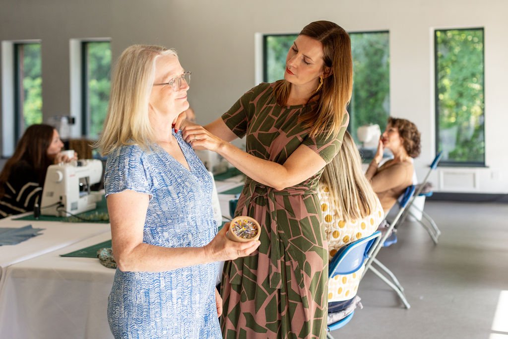 Lake District Sewing Retreat - expert fitting advice available