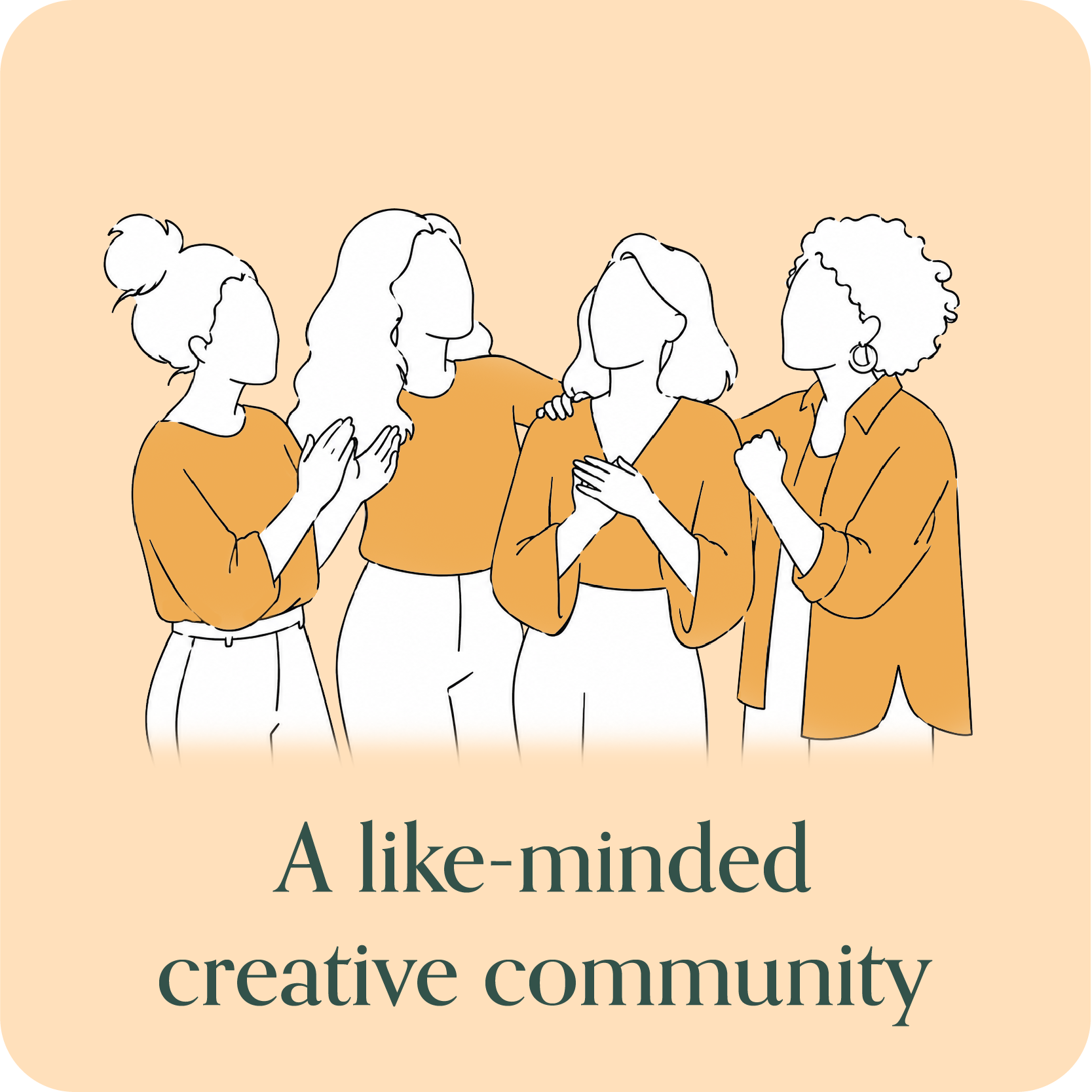 A like-minded creative community