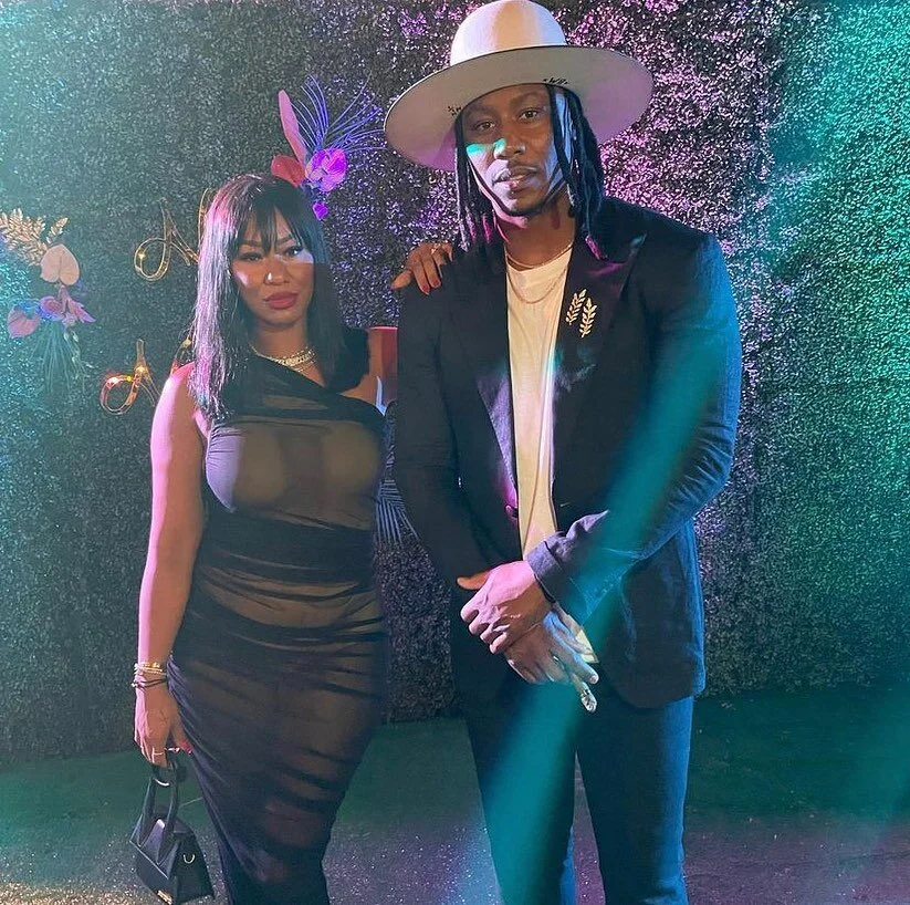 WAGs #MichiMarshall &amp; #KijafaVick stepped out with their husbands for rapper #Noreaga wedding anniversary party! ❤️🔥 #NFL #Retired #Blacklove
