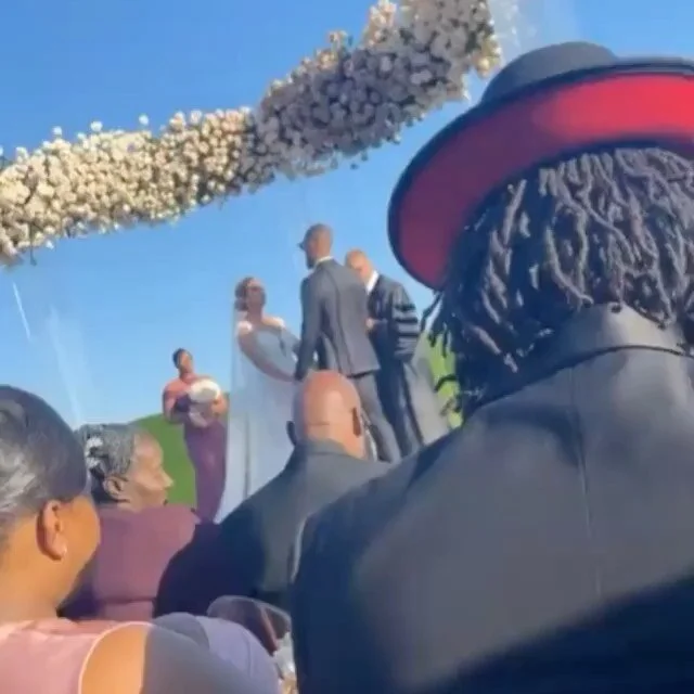 Congratulations to WAGs #KaylaLillard &amp; #DamianLillard on getting married ! Look like they had a star studded wedding 😍🔥 more pics/videos coming soon. #NBA #portlandtrailblazers #itsaboutdametime