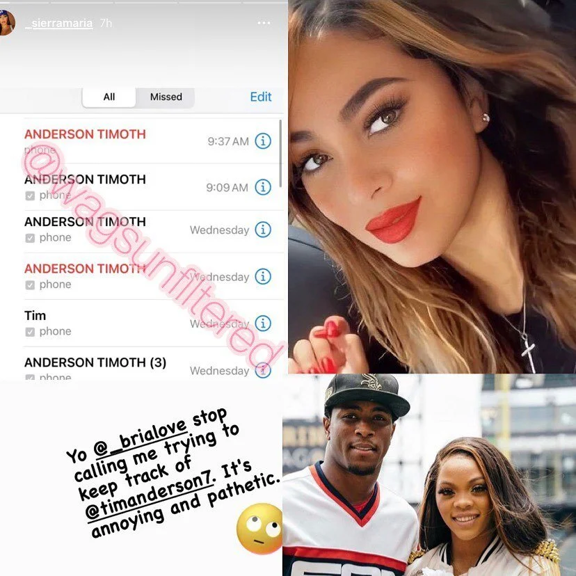 Well&hellip; lord why is this woman coming for WAGs #BriaAnderson like this ? 🤨 #MLB #TimAnderson #whitesox