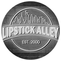 lipstick alley circle logo-black white.png