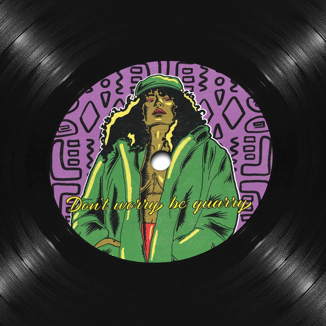 &iexcl;&iexcl;DON'T WORRY BE GUARRY!!

🎨 Les presento uno de los covers que he ilustrado para el nuevo &aacute;lbum de @mel_omana , un sonido atrevido, sexy y con mucho flow, todo el que tiene ella!!!

🥰 Es un trabajo que ten&iacute;a muchas ganita