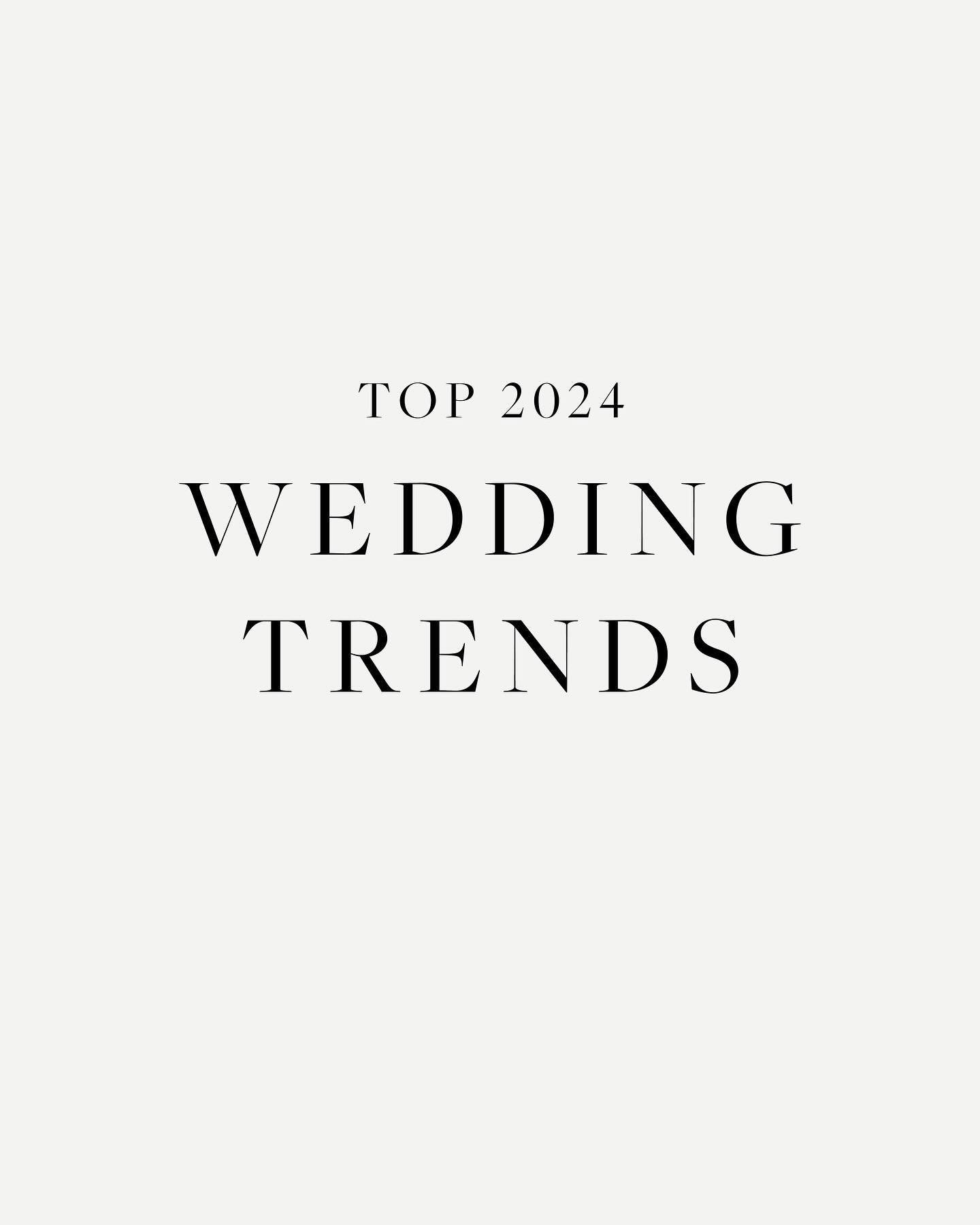 Wedding trends can mean a variety of different things. Wedding trends can be traditional and long lasting, or something that occurs for a season. The 4 listed are some that we&rsquo;ve noticed going into 2024! 
1. Documentary style photography: In th