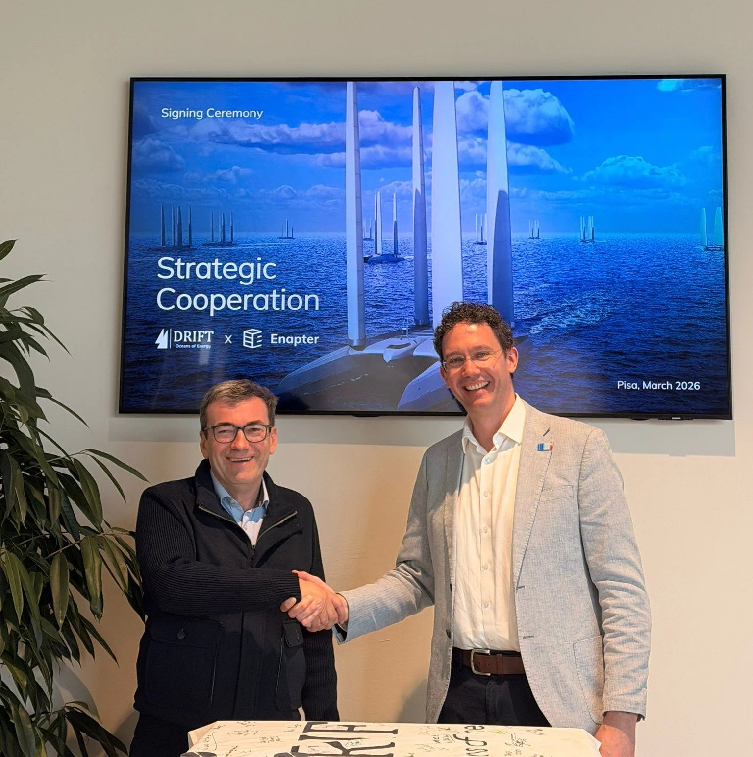 DRIFT and Enapter to develop marinised electrolyser technology for offshore hydrogen production