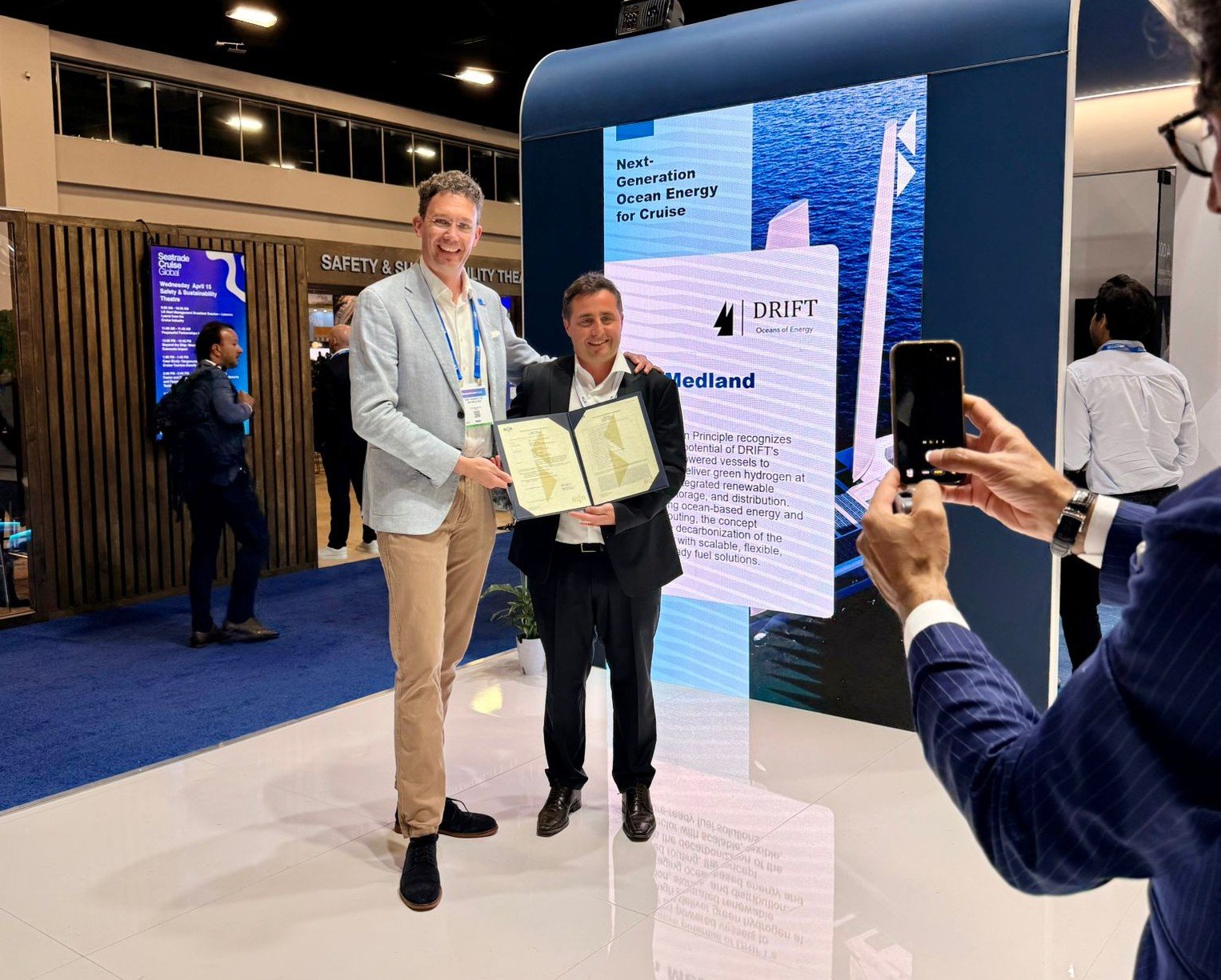 DRIFT secures first AiP for energy harvesting ship from RINA