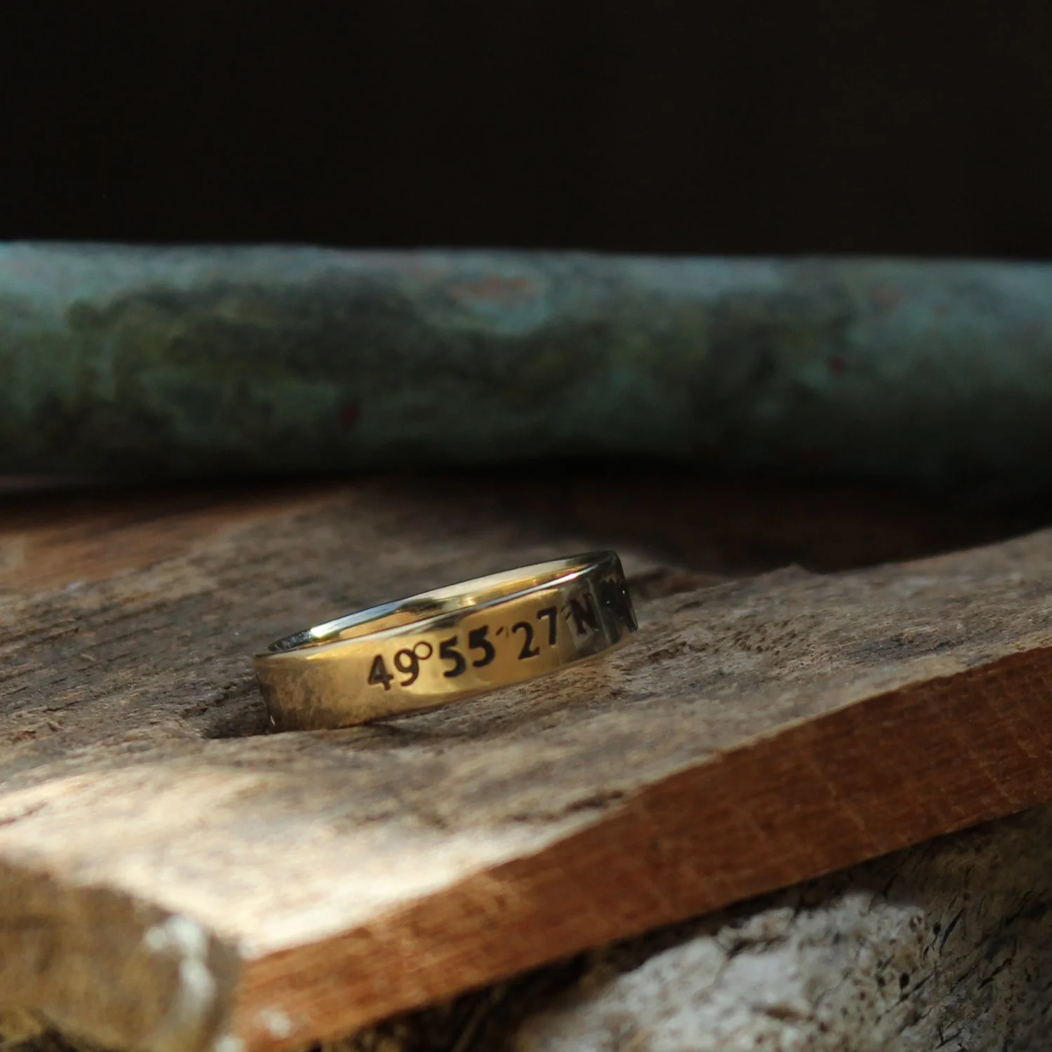 yellow gold wedding rings Fay Page