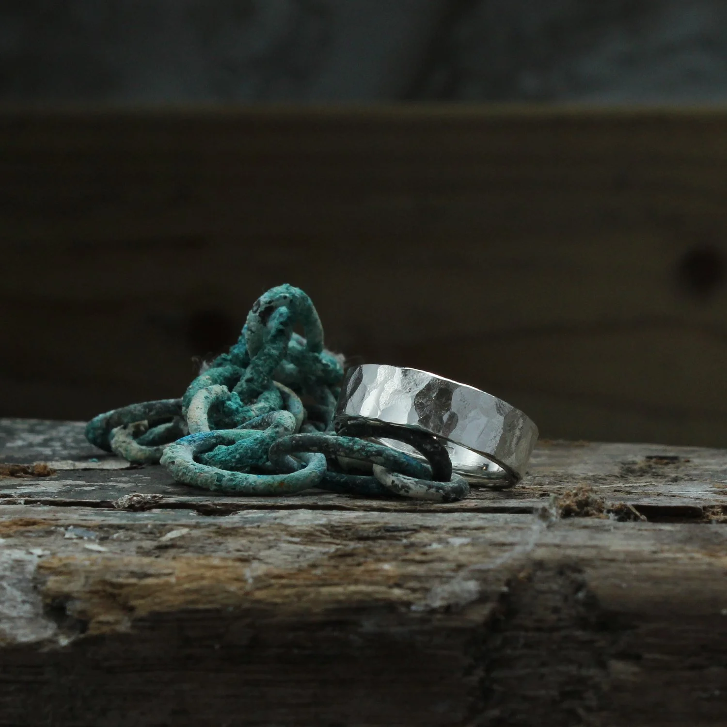 silver wedding rings Fay Page