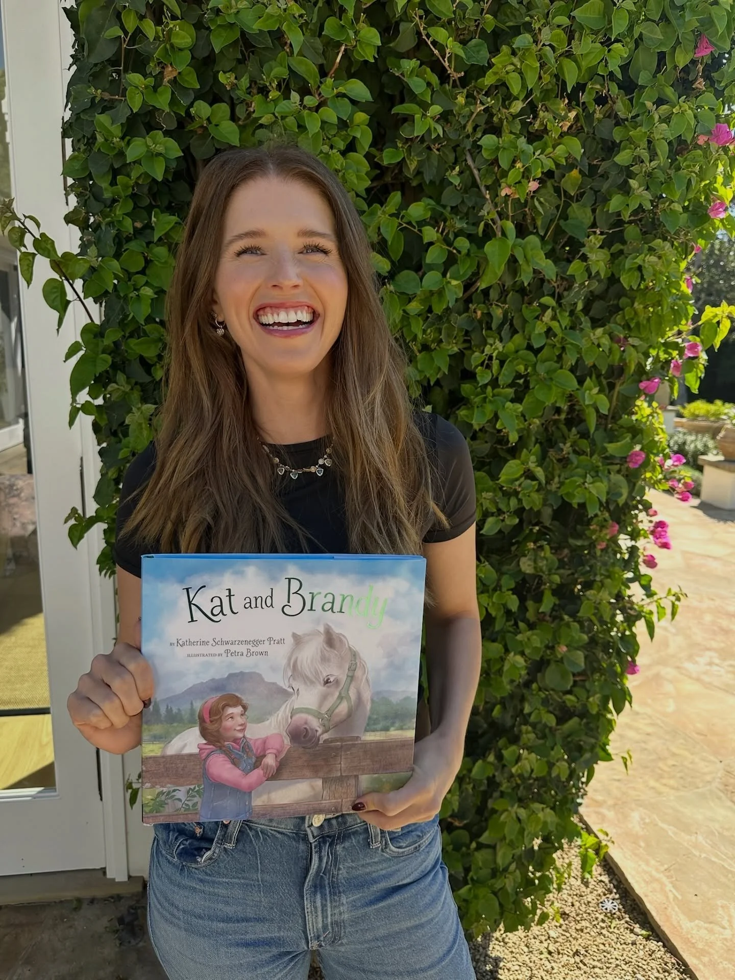 This is what happens when you ask your husband to take pics of you - Kat and Brandy is available for pre-order now.. link in bio!