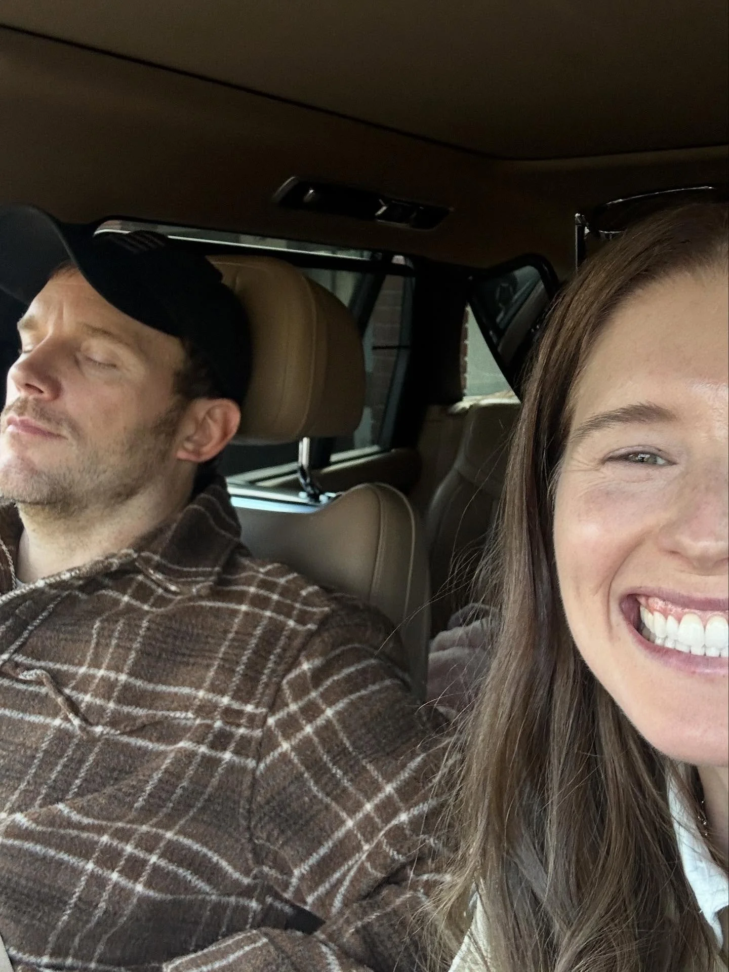 The hardest working guy I know ! Flies all around the world for work and makes it to carpool drop off and pick up, a little sleepy but present!  Go see his new movie Mercy this weekend and in the days to come. We love you and are so proud of you!