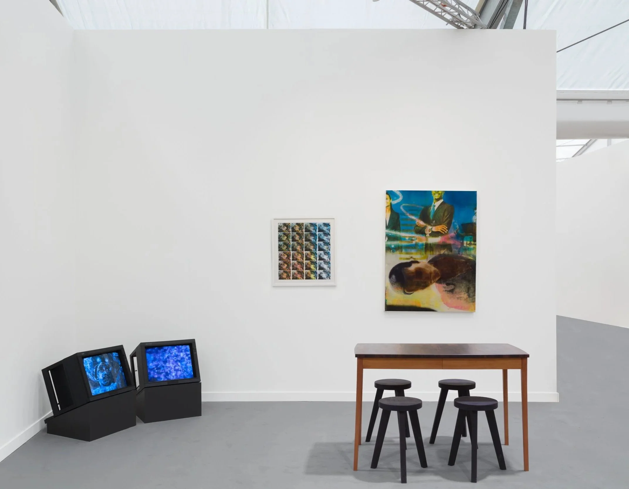 Pear desk – On view at Frieze