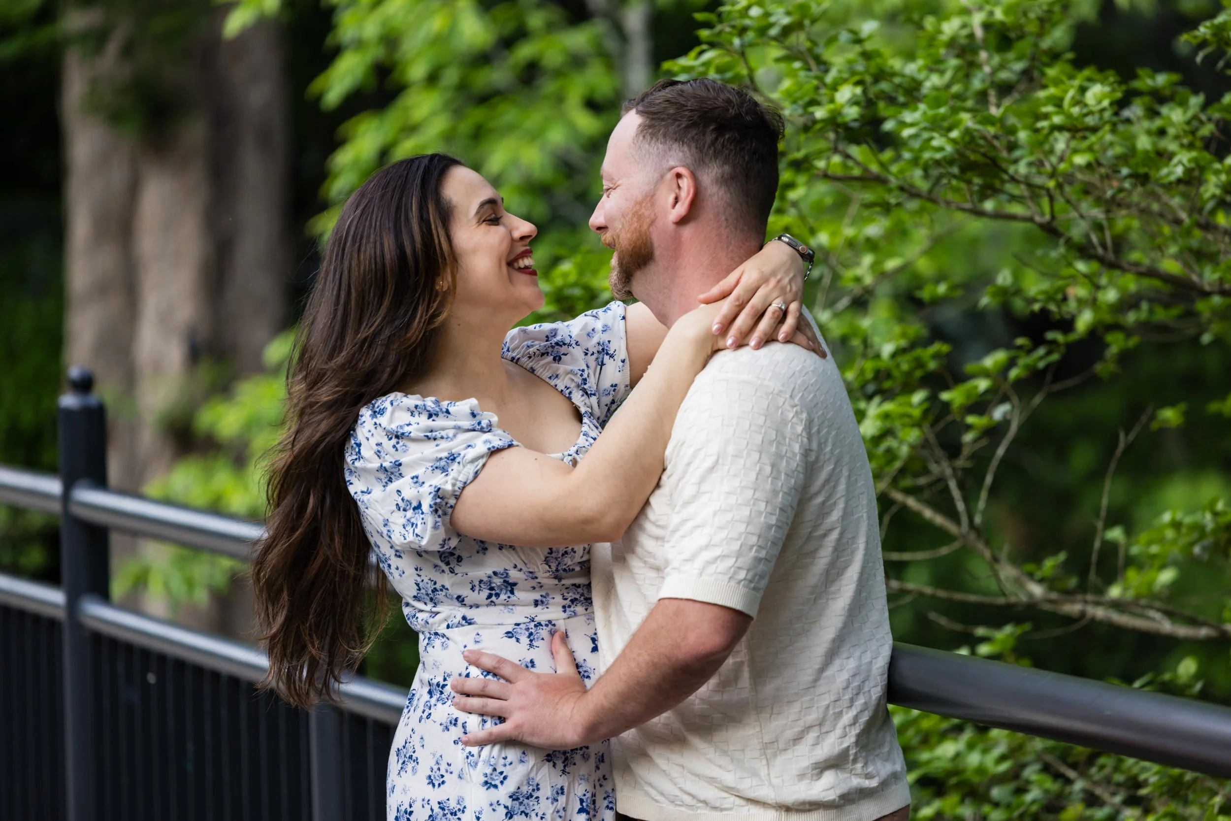 North Carolina Arboretum - Engagement Photography