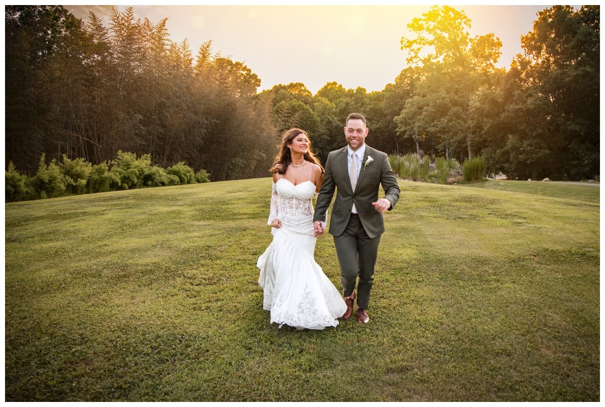 Camelot Meadows Bamboo Forest Ceremony - Asheville Wedding Photographers 