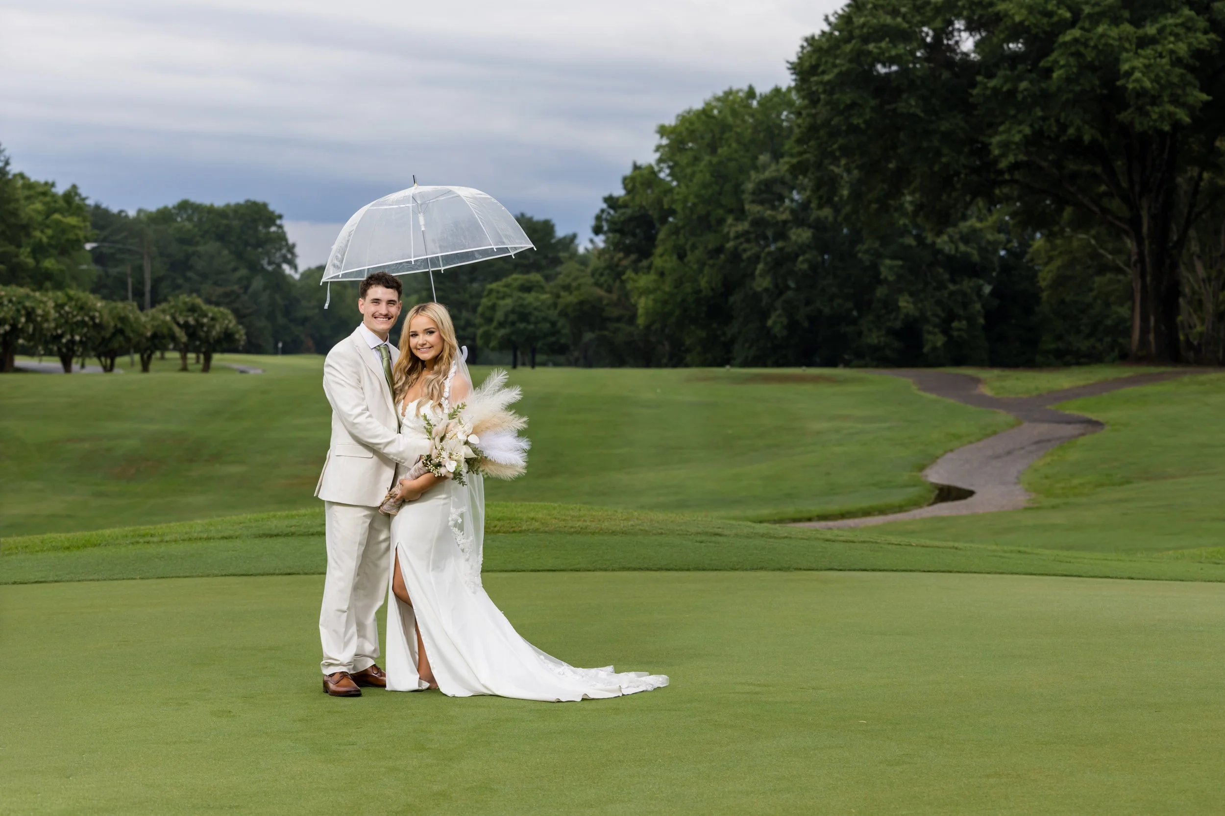 Hailey and Ben - Intimate country club wedding -Shelby, NC Wedding Photography