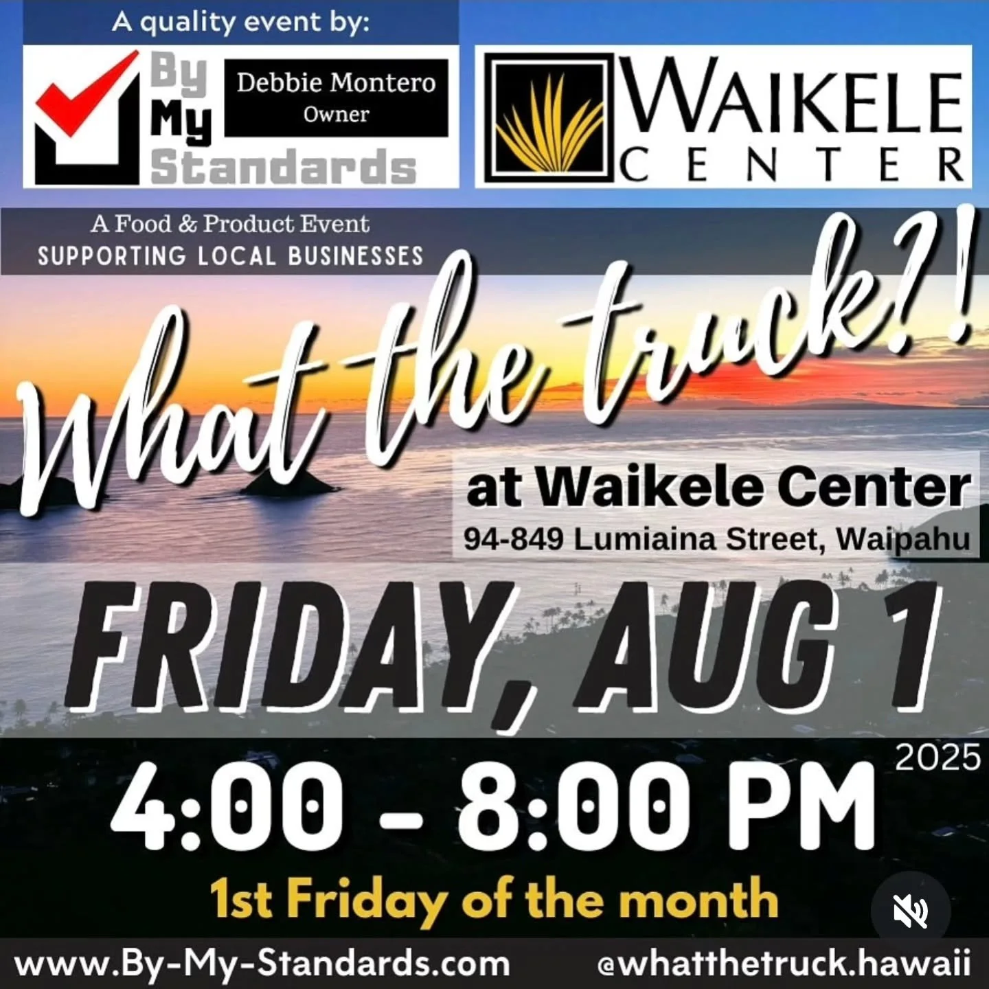 It's Aloha First Friday &amp; you know what that means? It's @whatthetruck.hawaii night🤩You worked hard all week. Now it's time to relax &amp; treat yourself to some mochi &amp; snacks 😋See you guys soon!💜
.
.
#summer #supportlocalbusiness #suppor