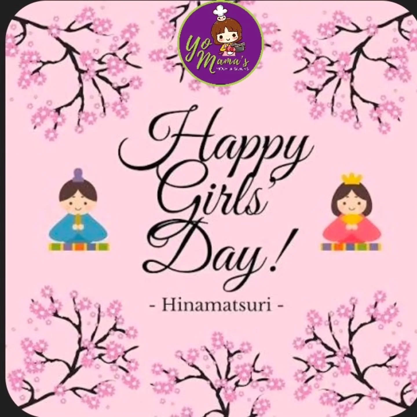 🌸Happy Girls' Day to all of Mama's Little Mochi!🌸
.
.
#hinamatsuri #girlsday #mamaslittlemochi #mochilovers