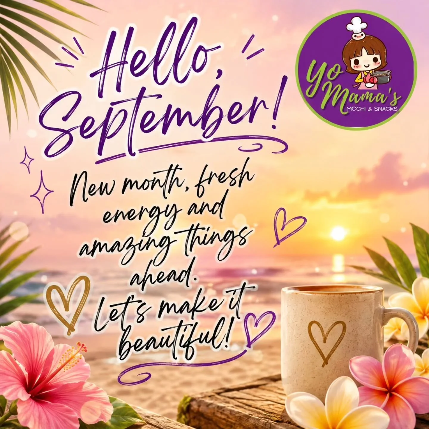 HELLO SEPTEMBER!🍁The BER months👏👏and PUMPKIN EVERYTHING season is HERE🎉🎉Let's make it a great season!🍁💜
.
.
#falliscoming🍁 #pumpkinseason #pumpkinspice #mochi #MochiMunchkins