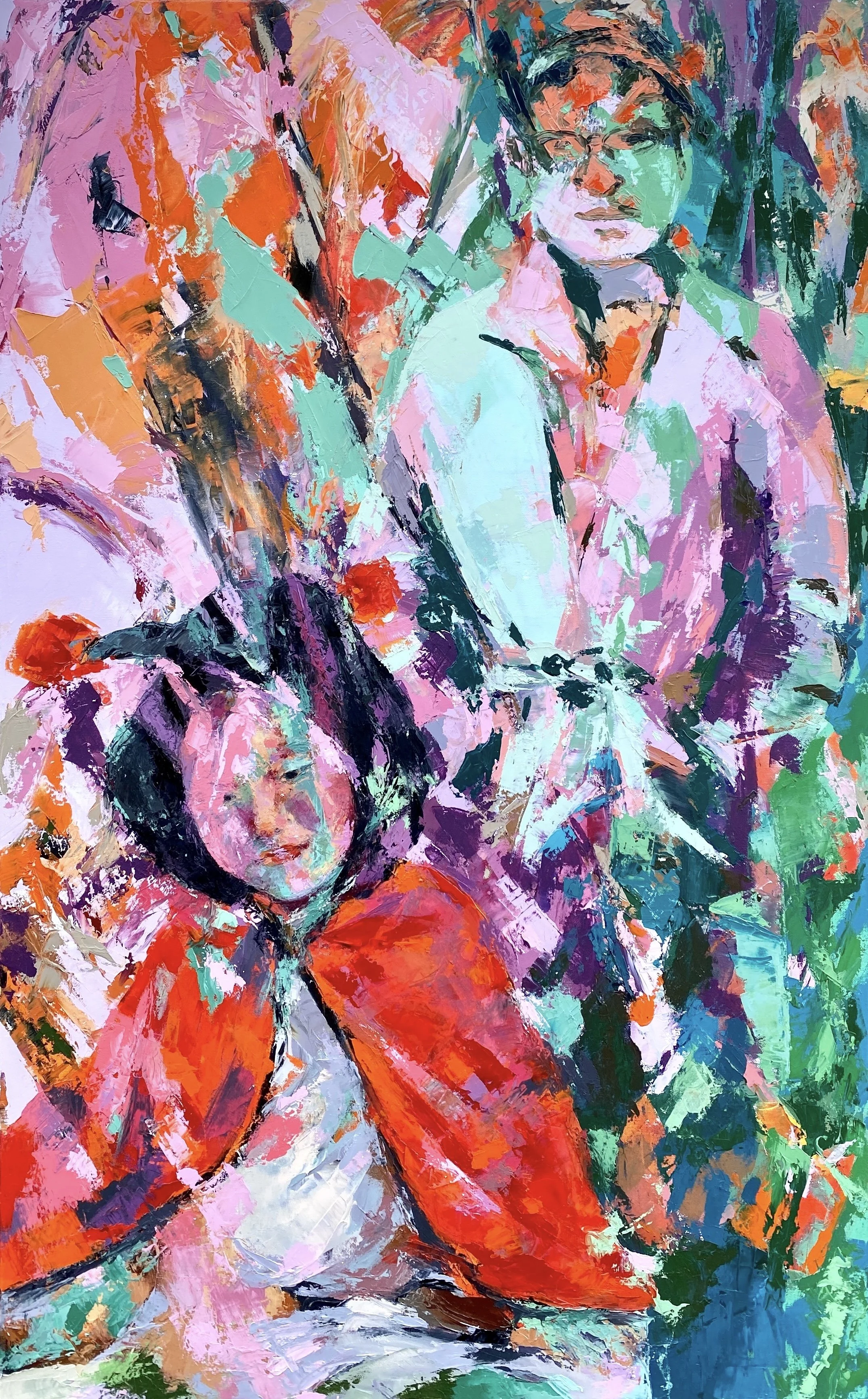Absent Father, oil on canvas, 48x30 inches, 2020.jpg