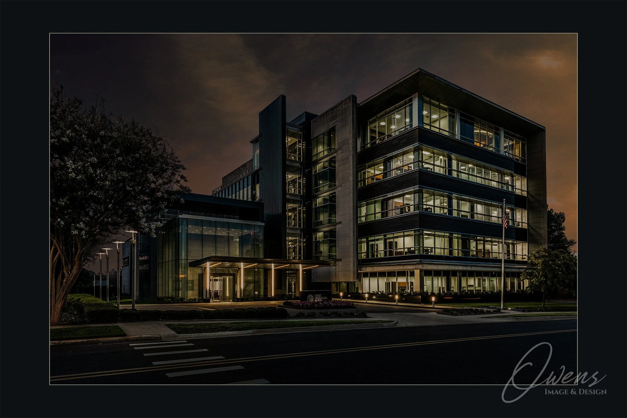 Night Shift, First Financial Bank, El Dorado, AR, Bank