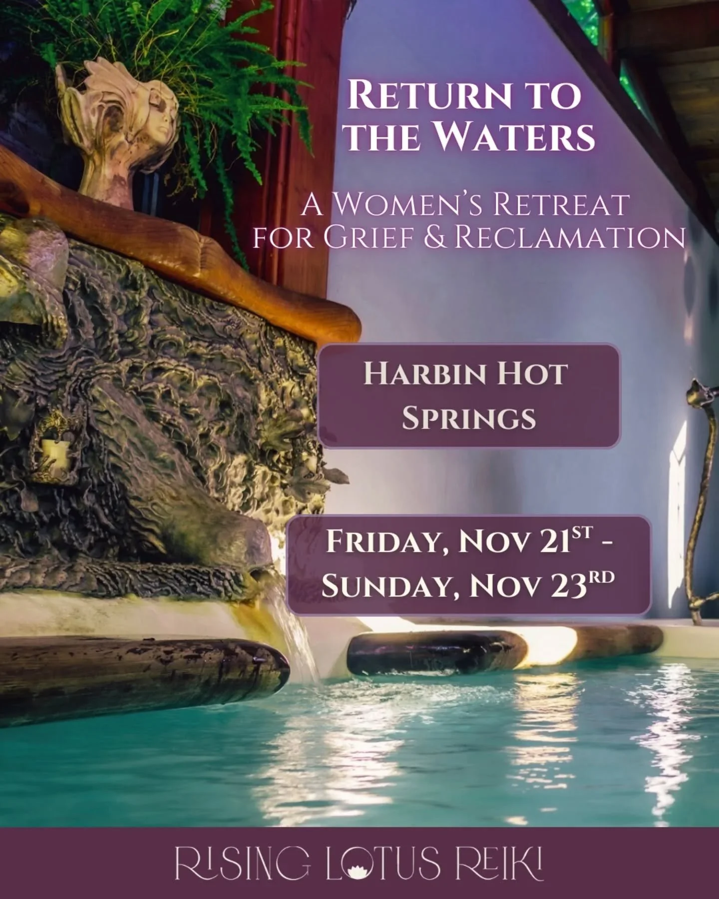 🌹What if&hellip; your grief was sacred?� 🌹What if your body was ready to be held?� 
🌹What if your voice still remembers the way home?

🕯️This weekend retreat is an invitation to soften.� 
🕯️To be witnessed in the places that ache.� 
🕯️To rememb