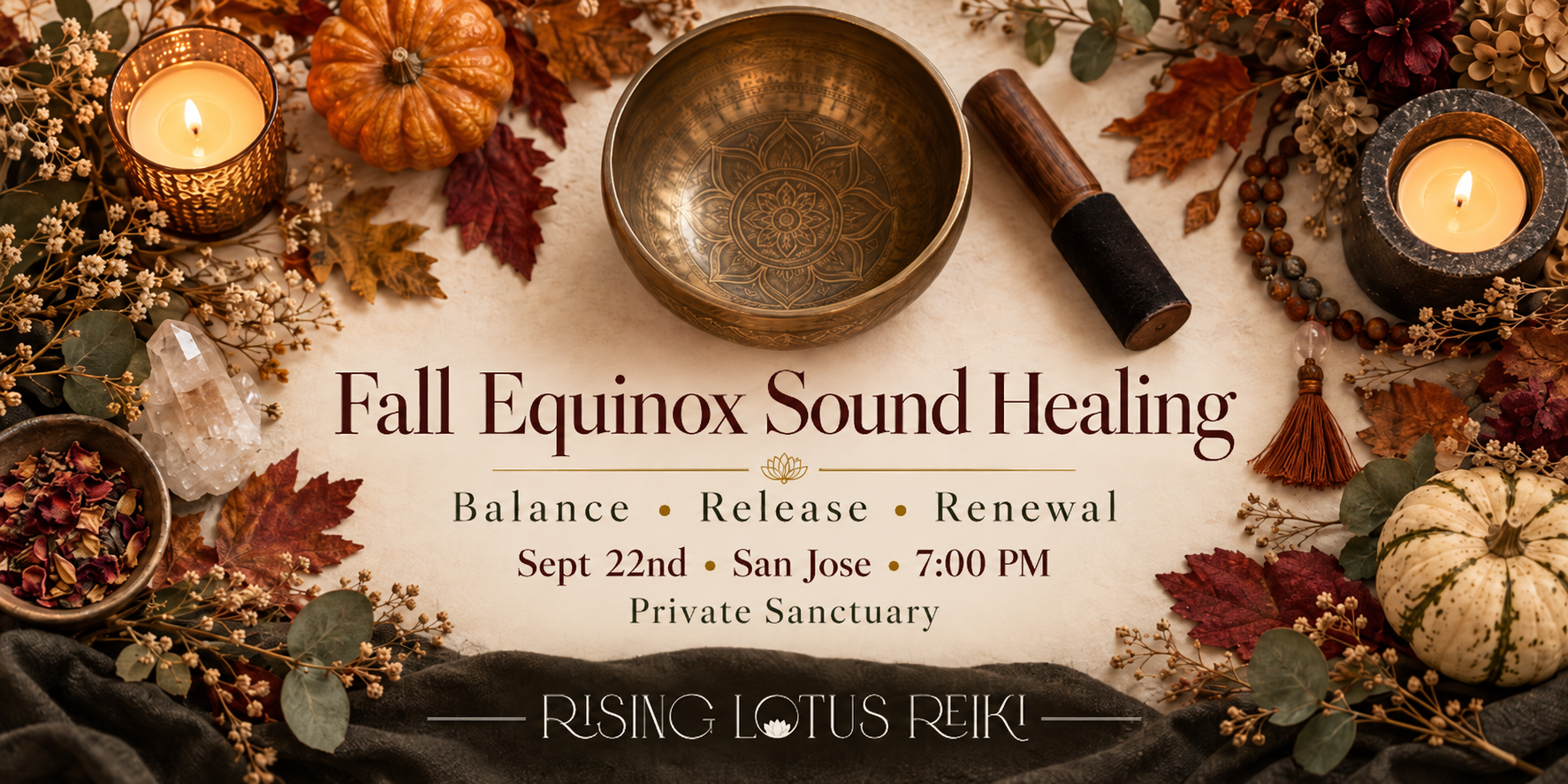 Fall Equinox Sound Healing
