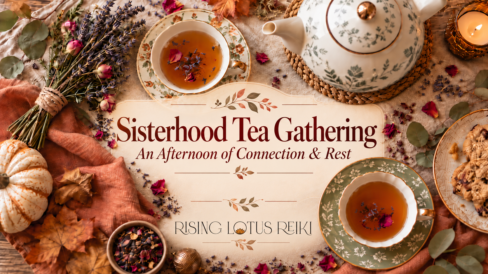 Sisterhood Tea Gathering: An Afternoon of Connection &amp; Rest