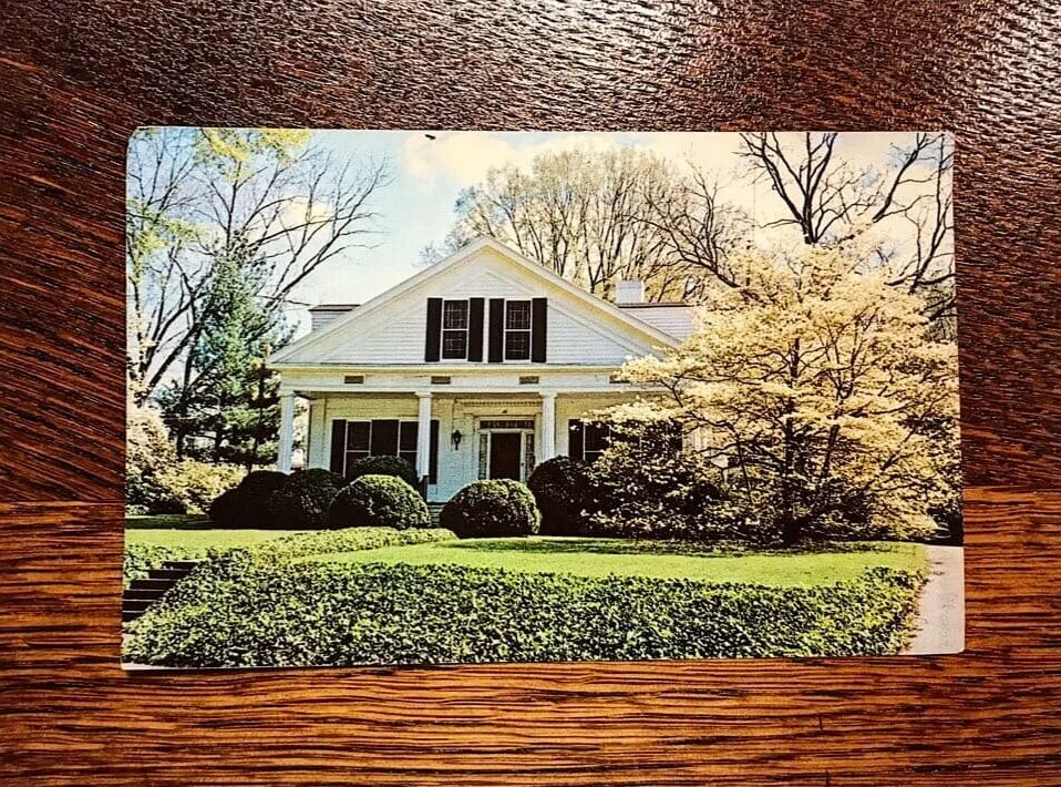 A photograph of the front of thehouse