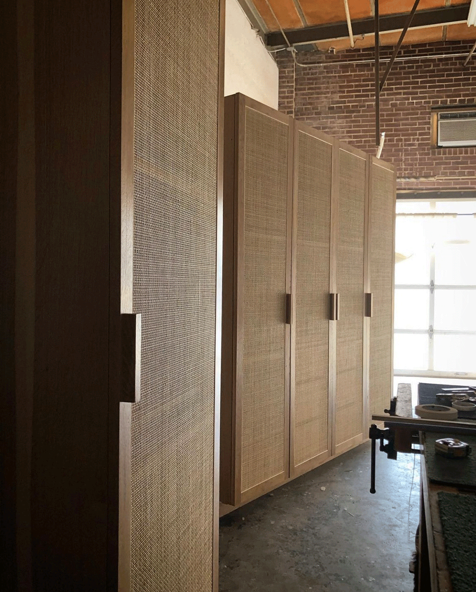 Close up of wardrobe