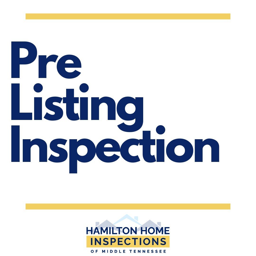 Looking to make your house stand out? Getting a pre-listing inspection to better understand the condition of your home, get ahead of repairs, help price your home correctly, improve marketing, attract serious buyers, and decrease negotiations. Hamilt