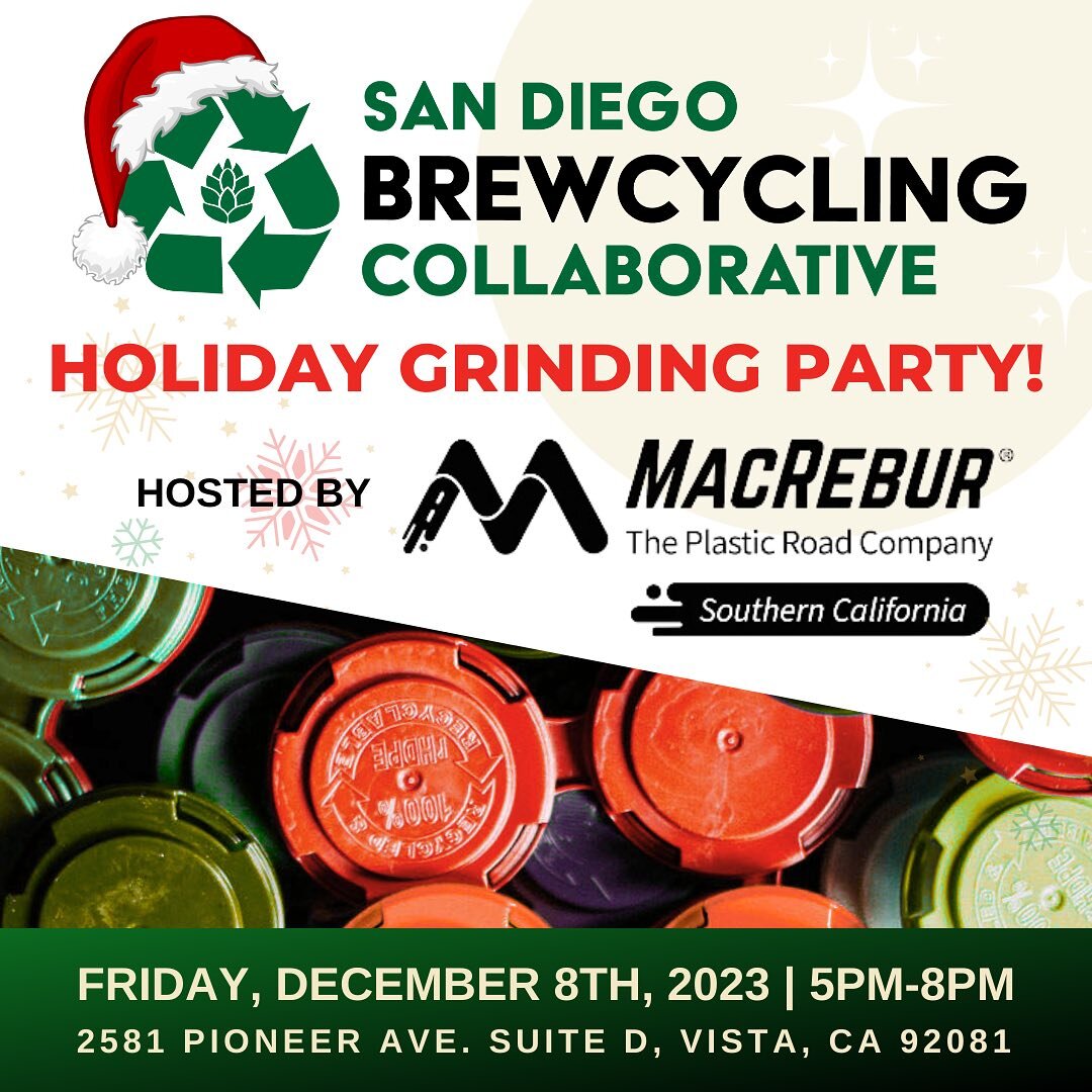 ✨SAVE THE DATE✨

Celebrate with us at our 1st Annual Holiday GRINDING Party on Friday, December 8th at @macrebur_southern_california 🎉🎉🎉 Experience the exciting inauguration of our new @paktech granulator with a classic ribbon-cutting ceremony. Be