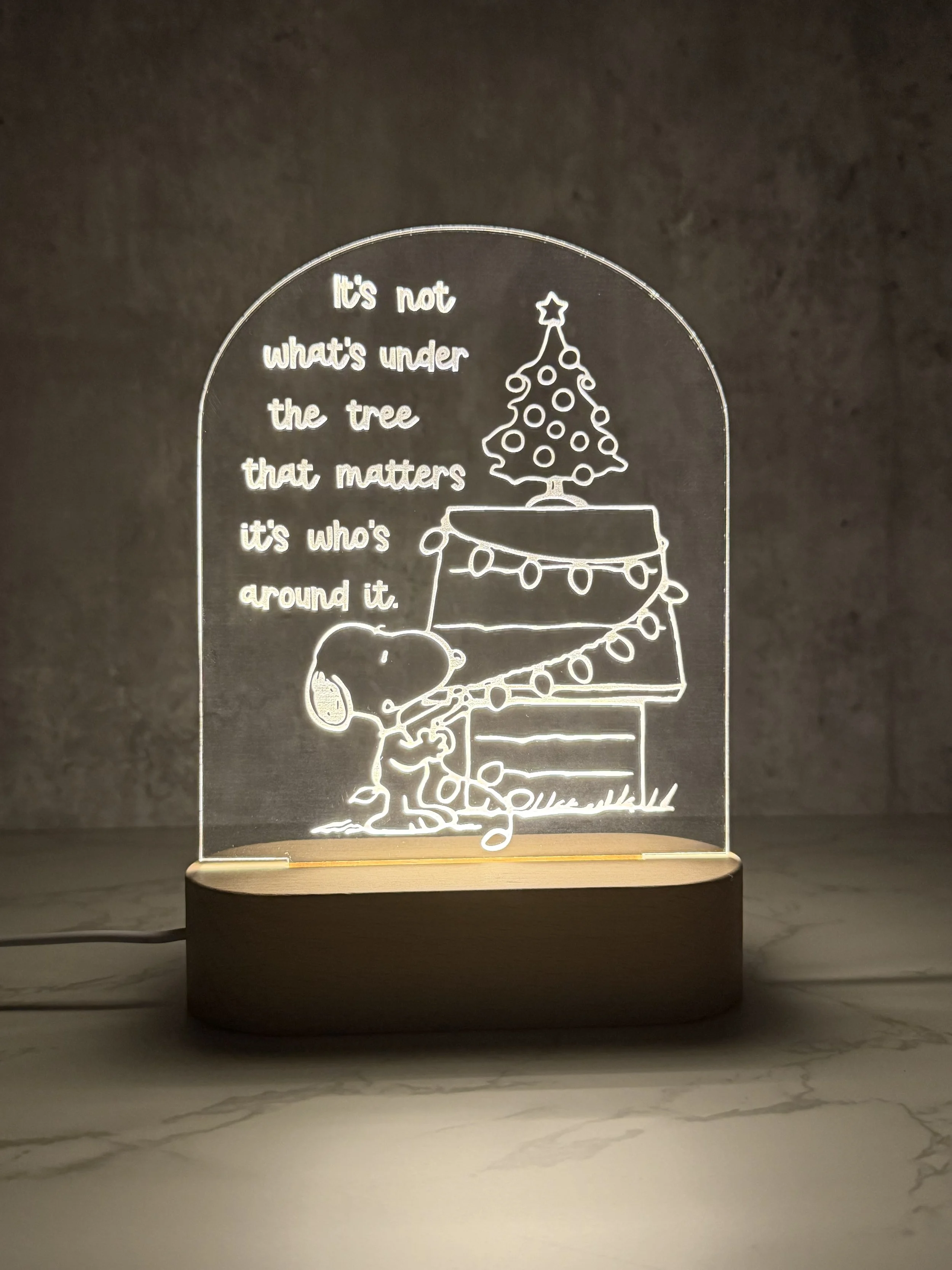 Snoopy Light Sign